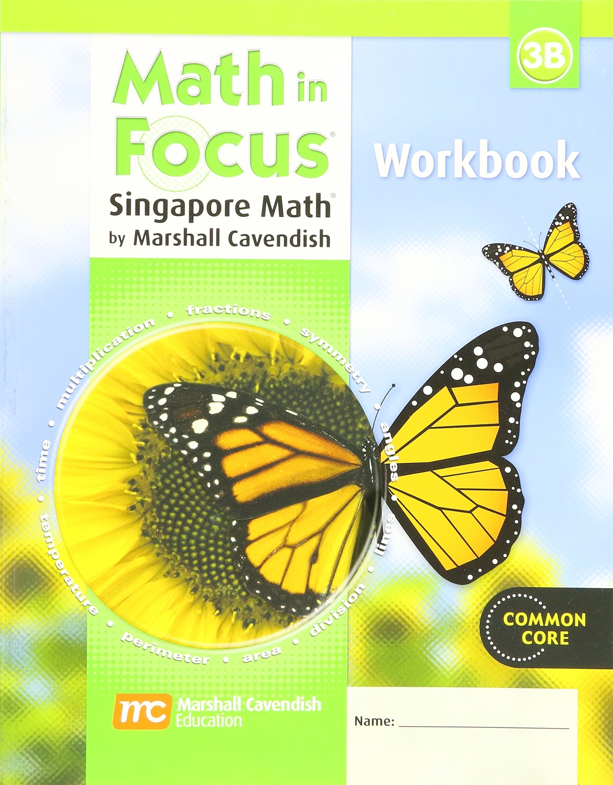 Math in Focus: The Singapore Approach Student Workbook, Grade 3, Book B,Used