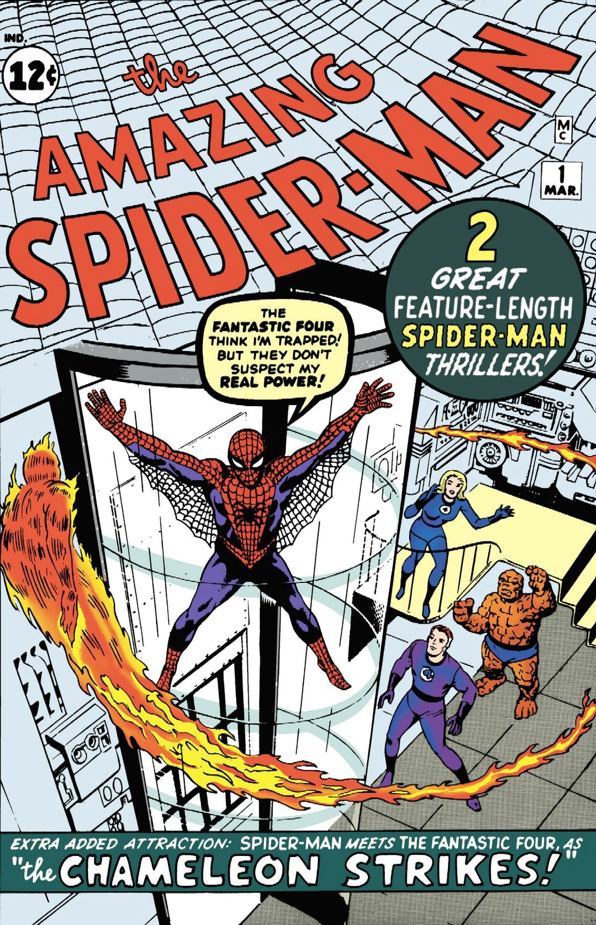 Fantastic Four/Spiderman Classic,Used
