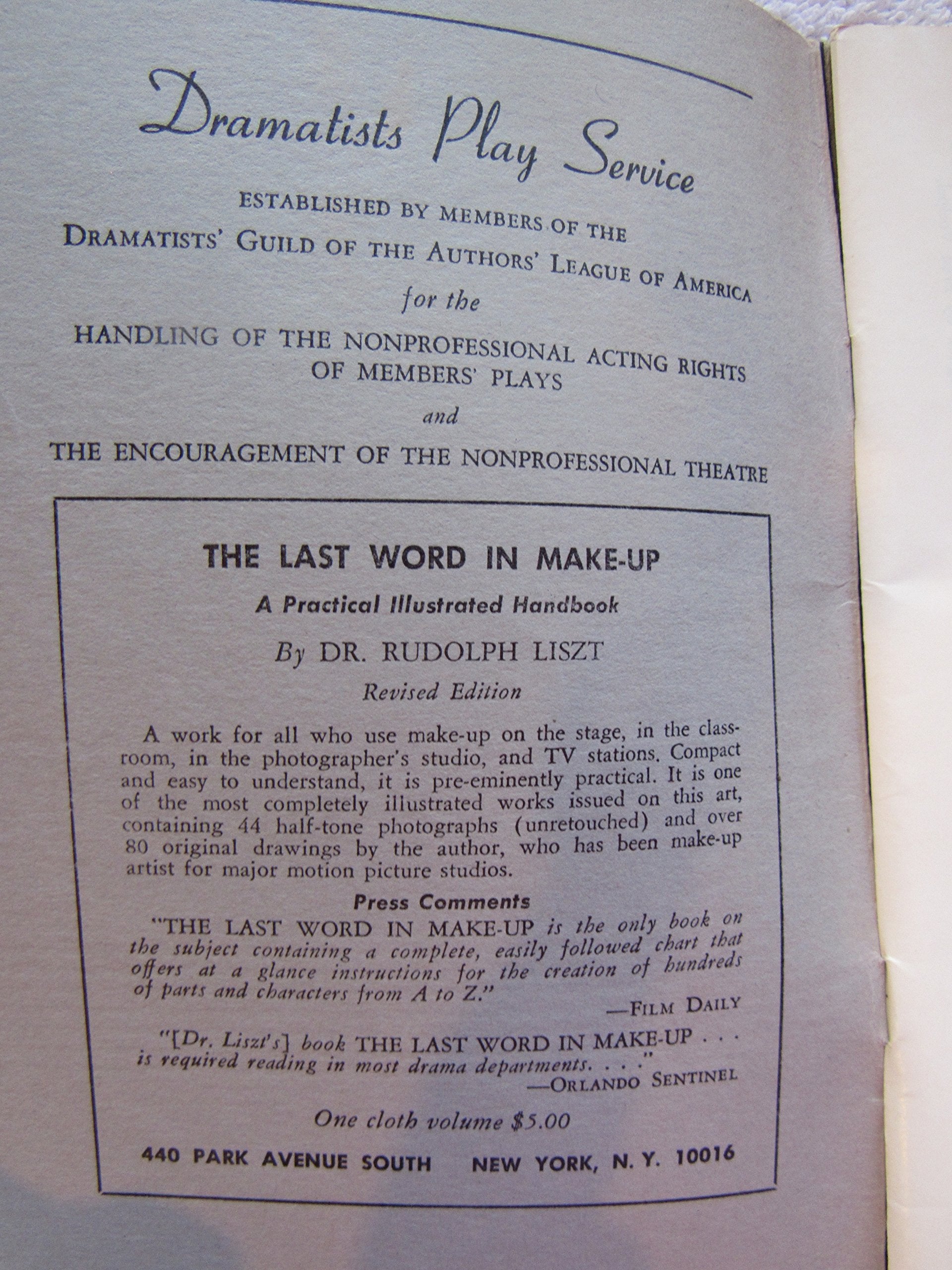 And Miss Reardon Drinks a Little (Acting Edition for Theater Productions),Used