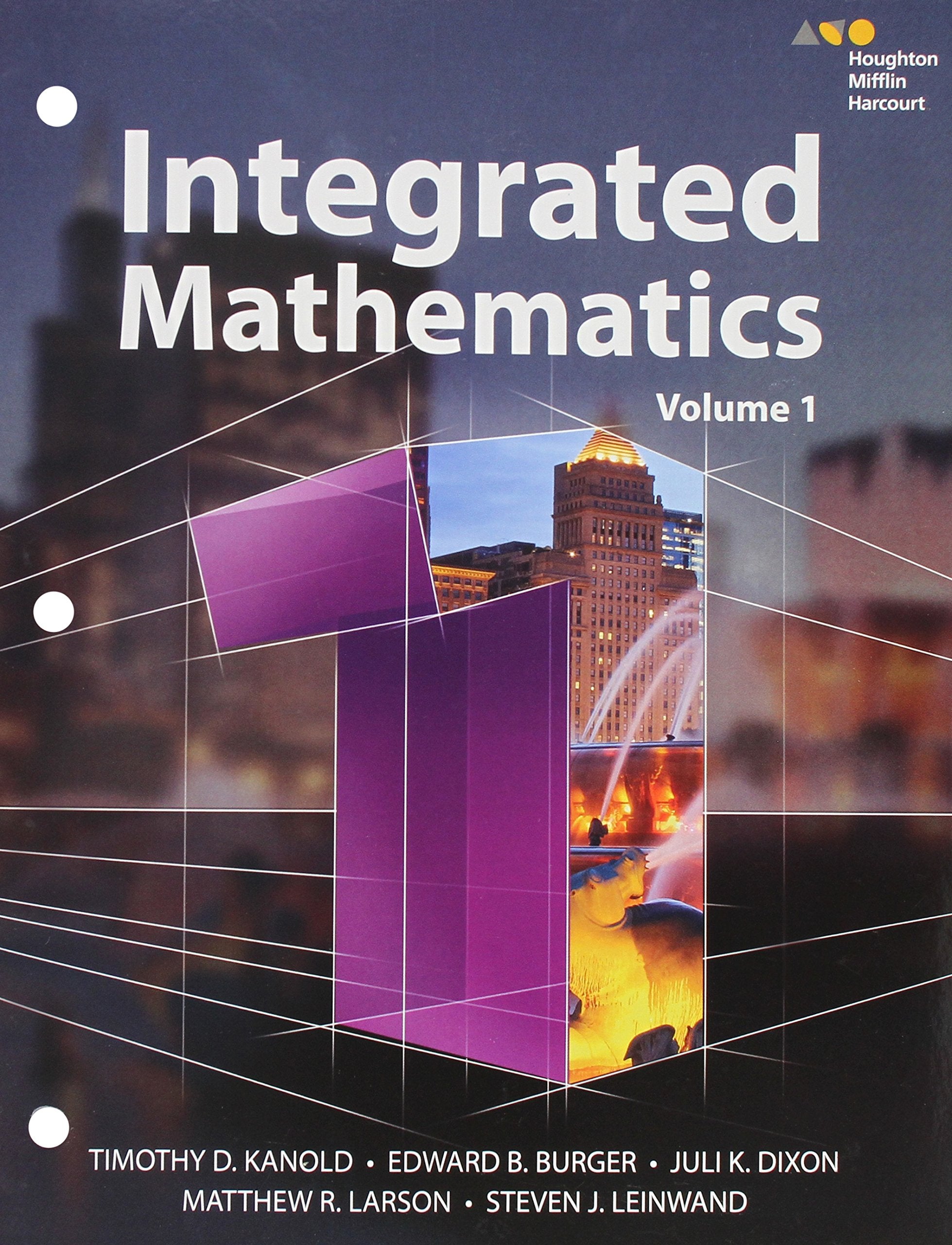 Interactive Student Edition Volume 1 (Consumable) 2015 (Hmh Integrated Math 1),New