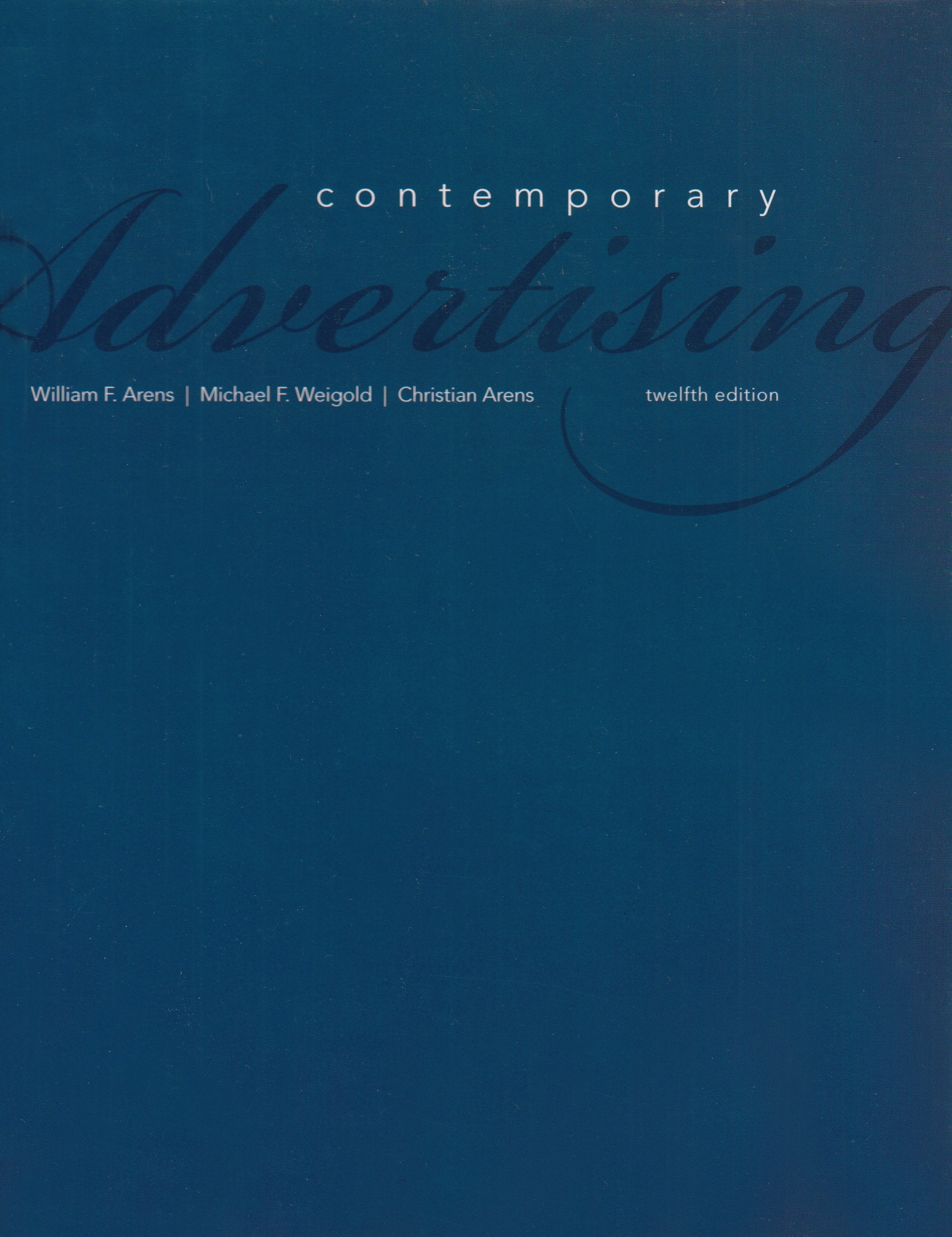 Contemporary Advertising,New