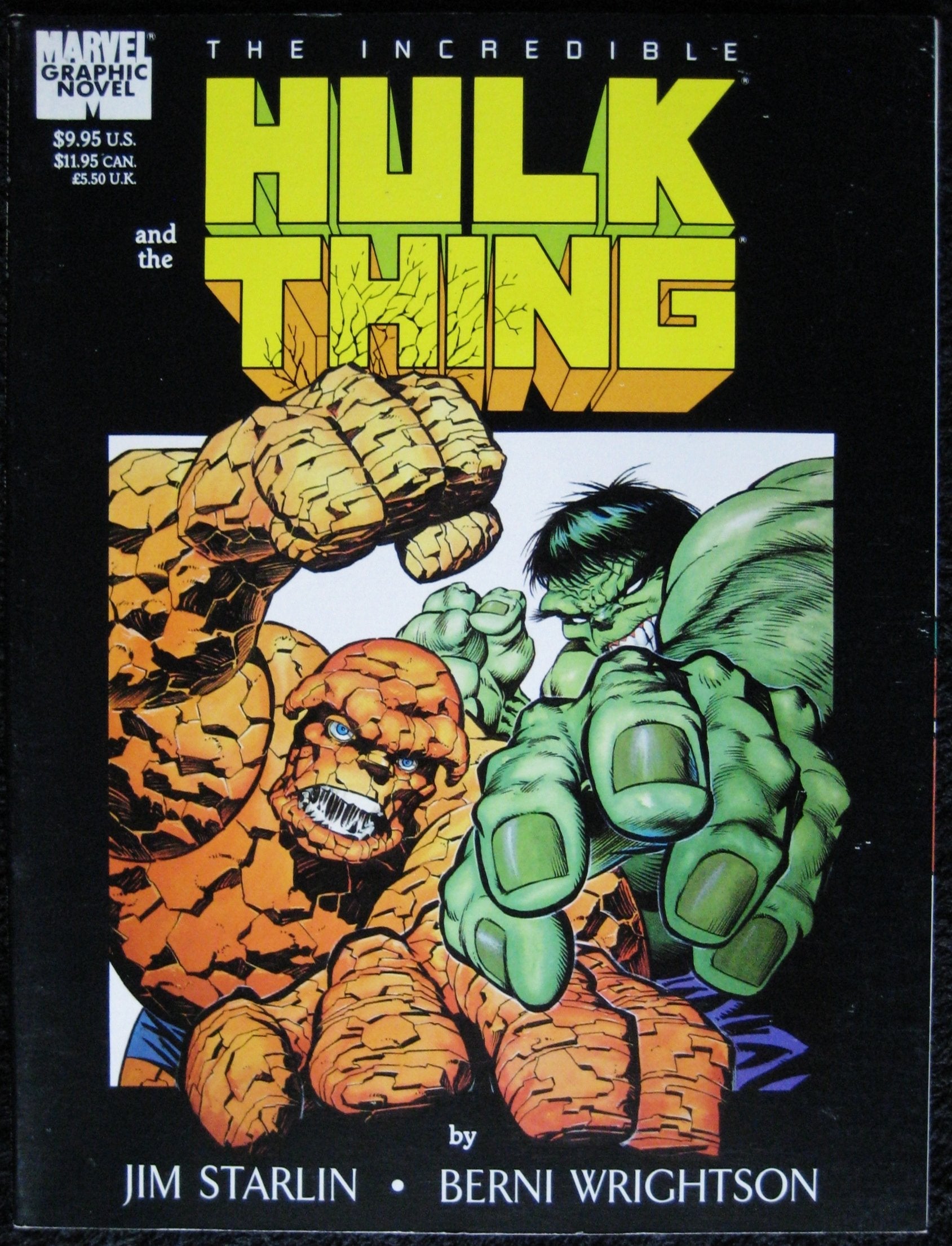 The Incredible Hulk and the Thing: The Big Change (A Marvel Graphic Novel #29),Used