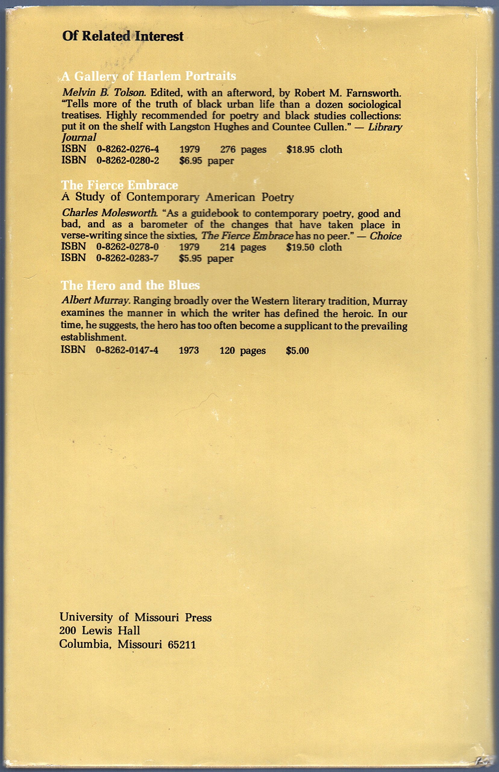 Melvin B. Tolson's Harlem gallery: A literary analysis,Used