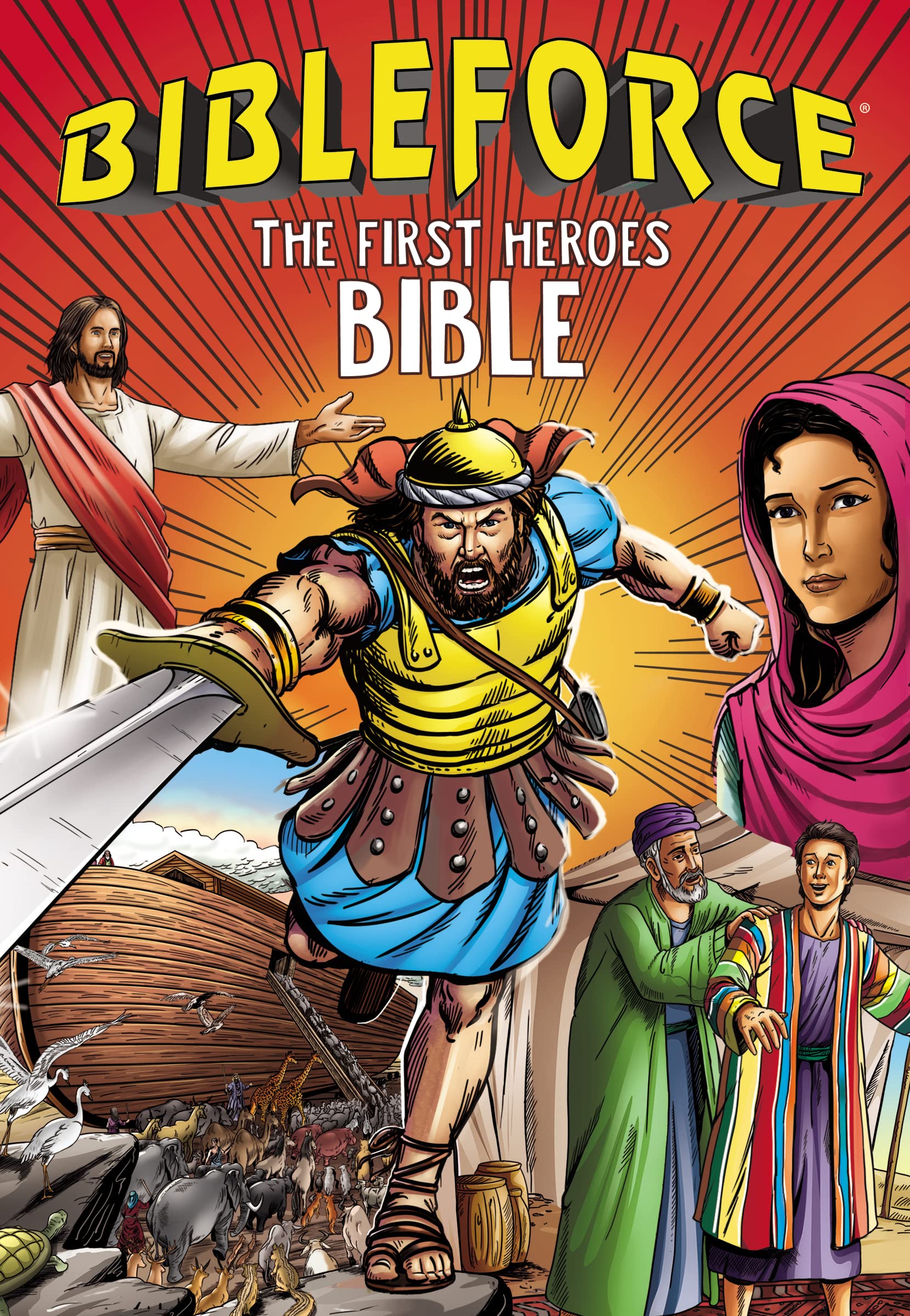 BibleForce, Flexcover: The First Heroes Bible,Used