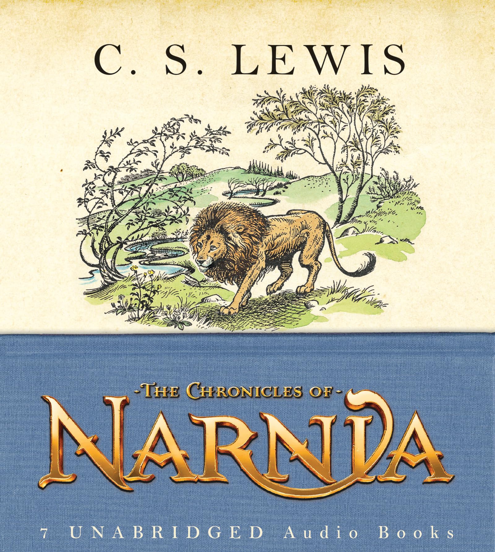 The Chronicles Of Narnia Complete 7 Volume Cd Box Set (Unabridged),Used