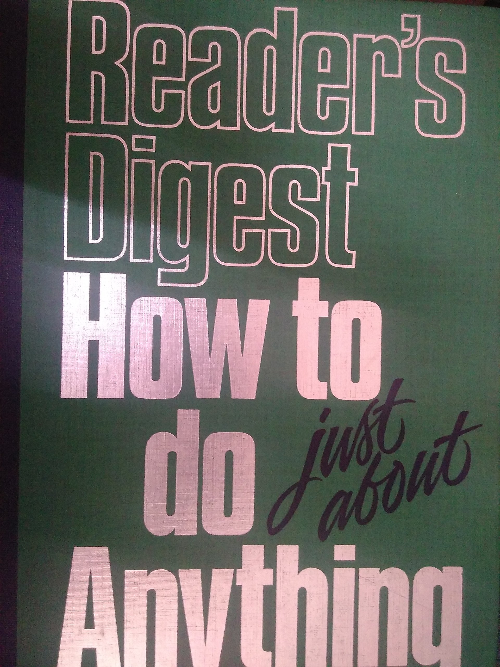 How to do just about anything,Used