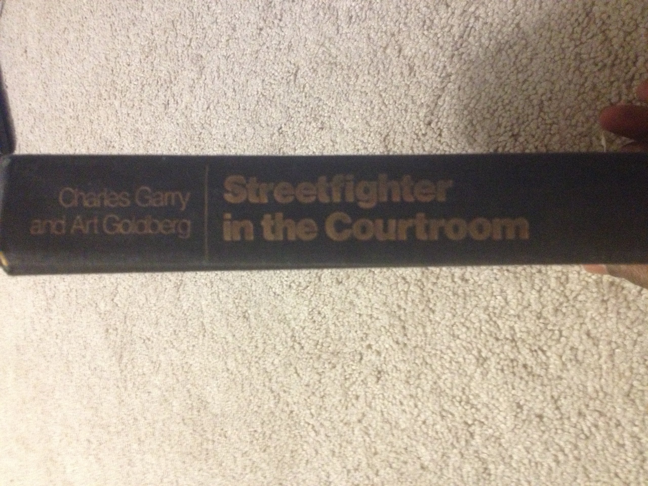 Streetfighter In The Courtroom: The People'S Advocate,Used