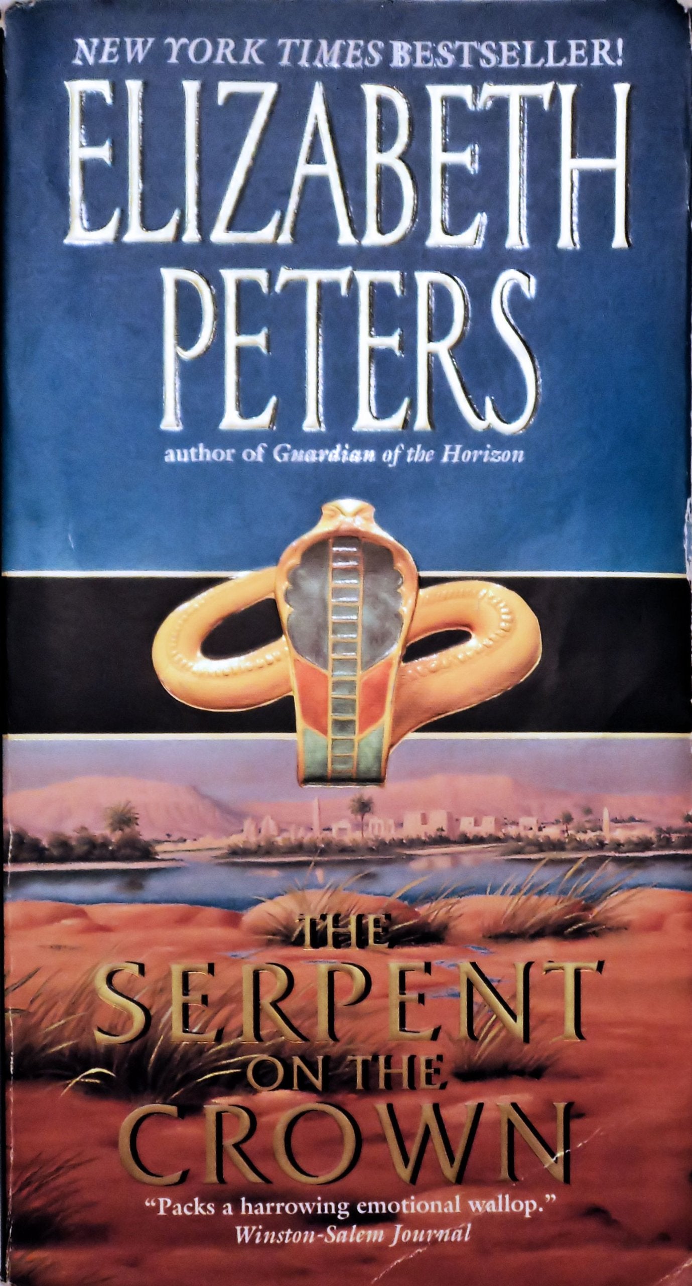 The Serpent on the Crown (Amelia Peabody Series, 17),Used
