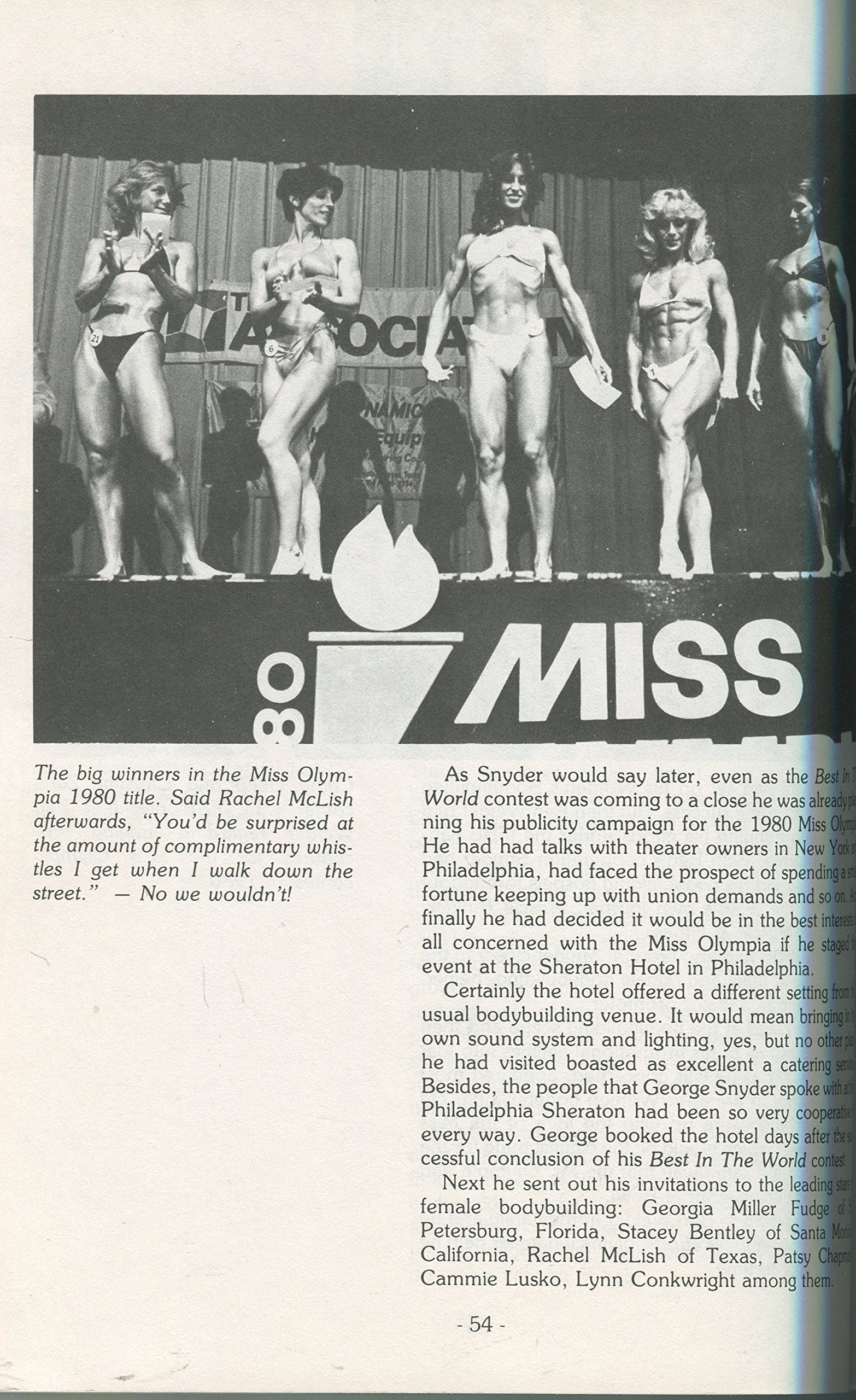 Women of the Olympia: The phenomenon of women's bodybuilding,Used