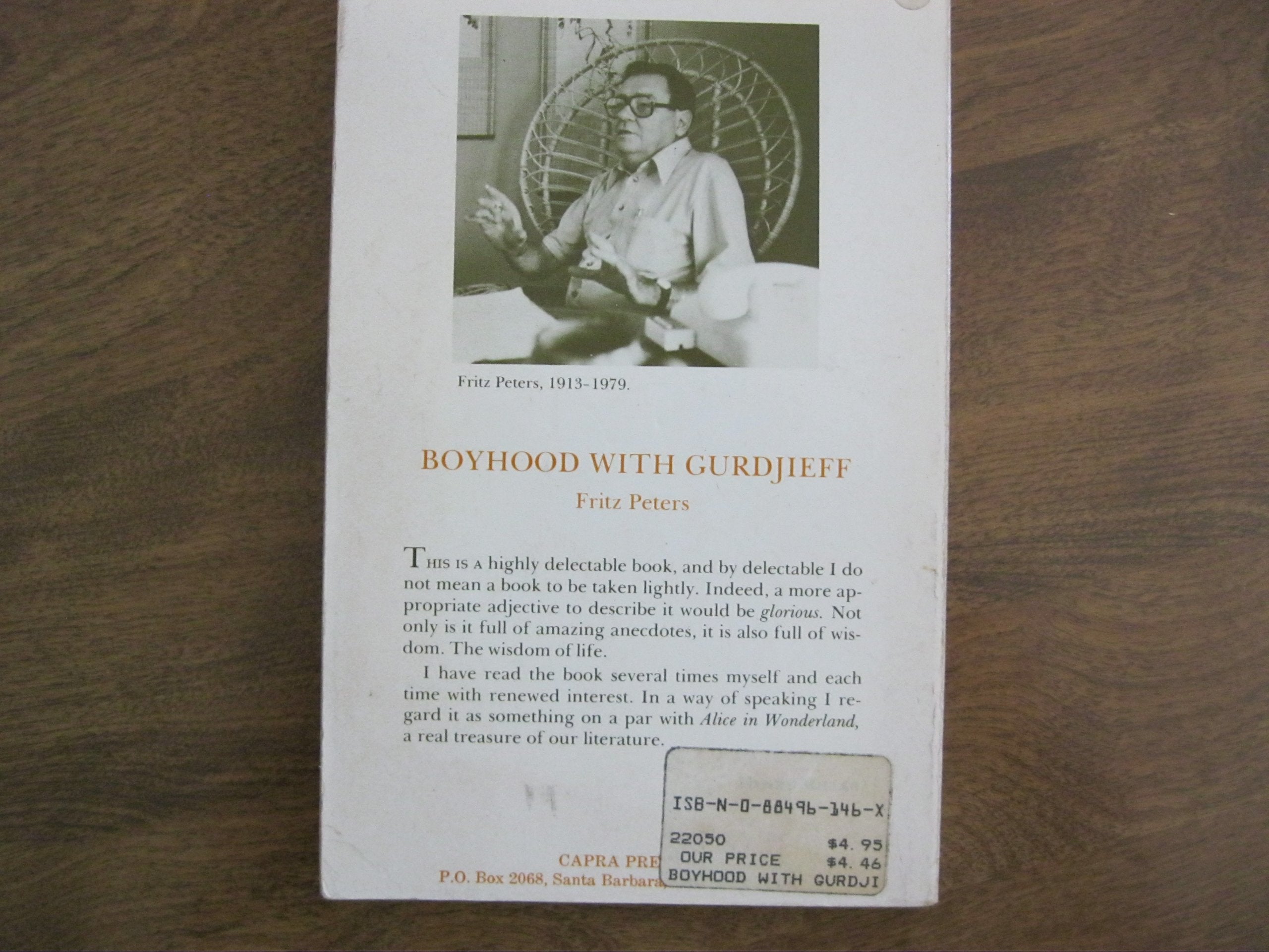 Boyhood With Gurdjieff,Used