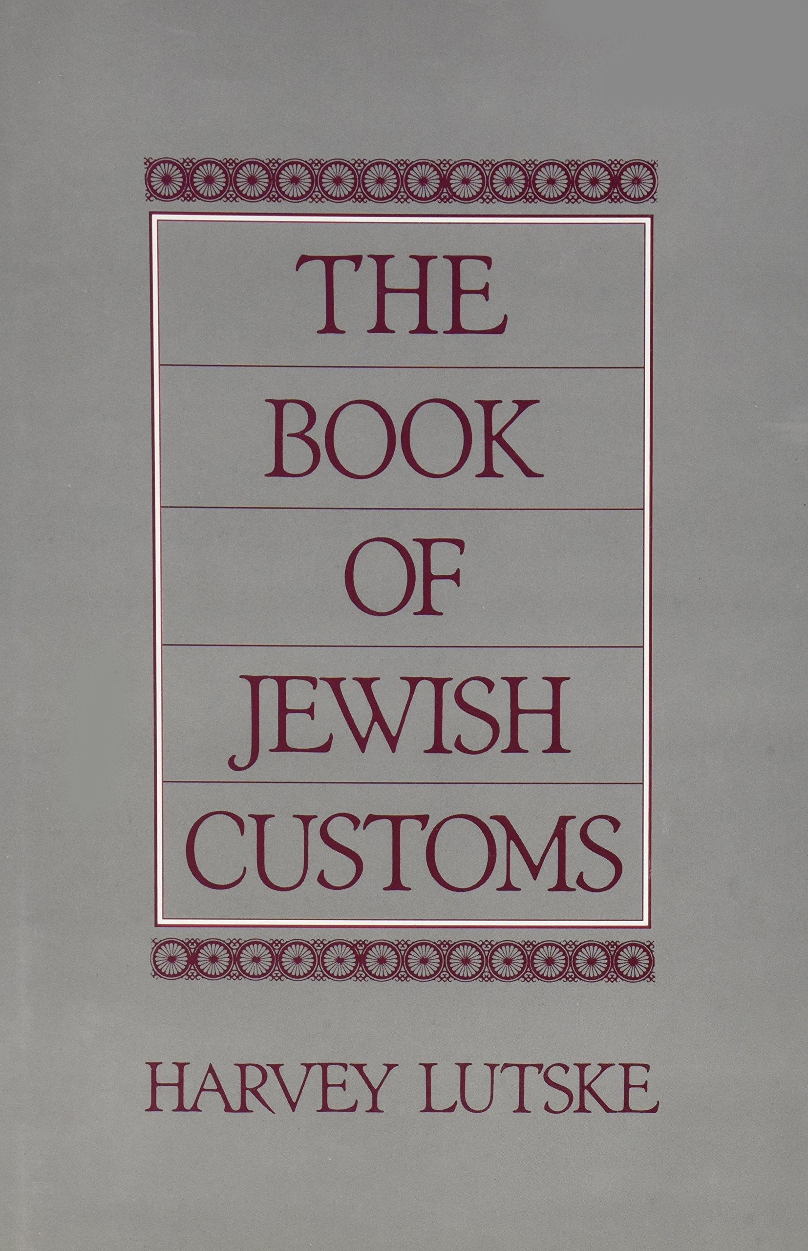 The Book Of Jewish Customs,Used