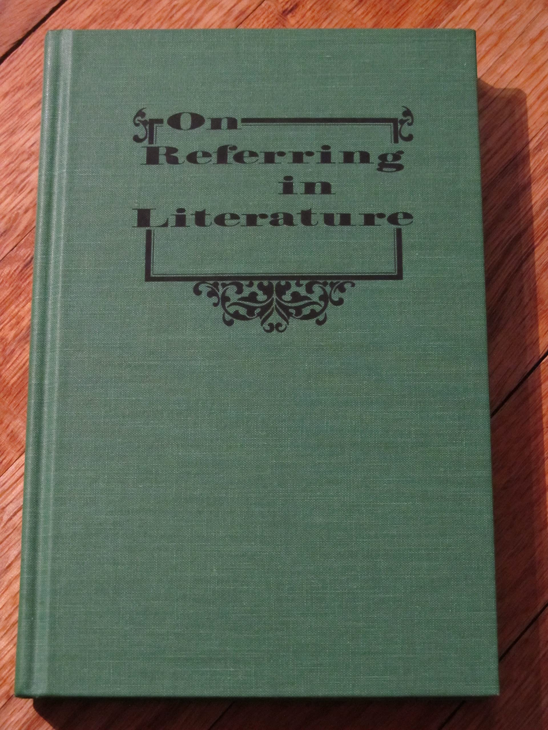 On Referring in Literature,Used