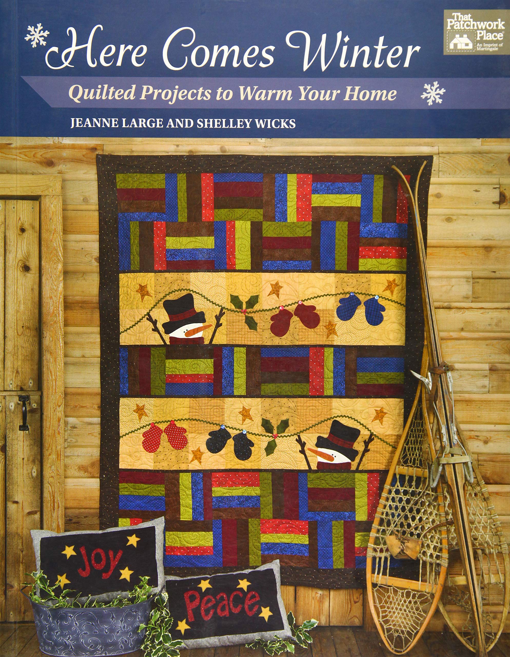 Here Comes Winter: Quilted Projects To Warm Your Home,Used