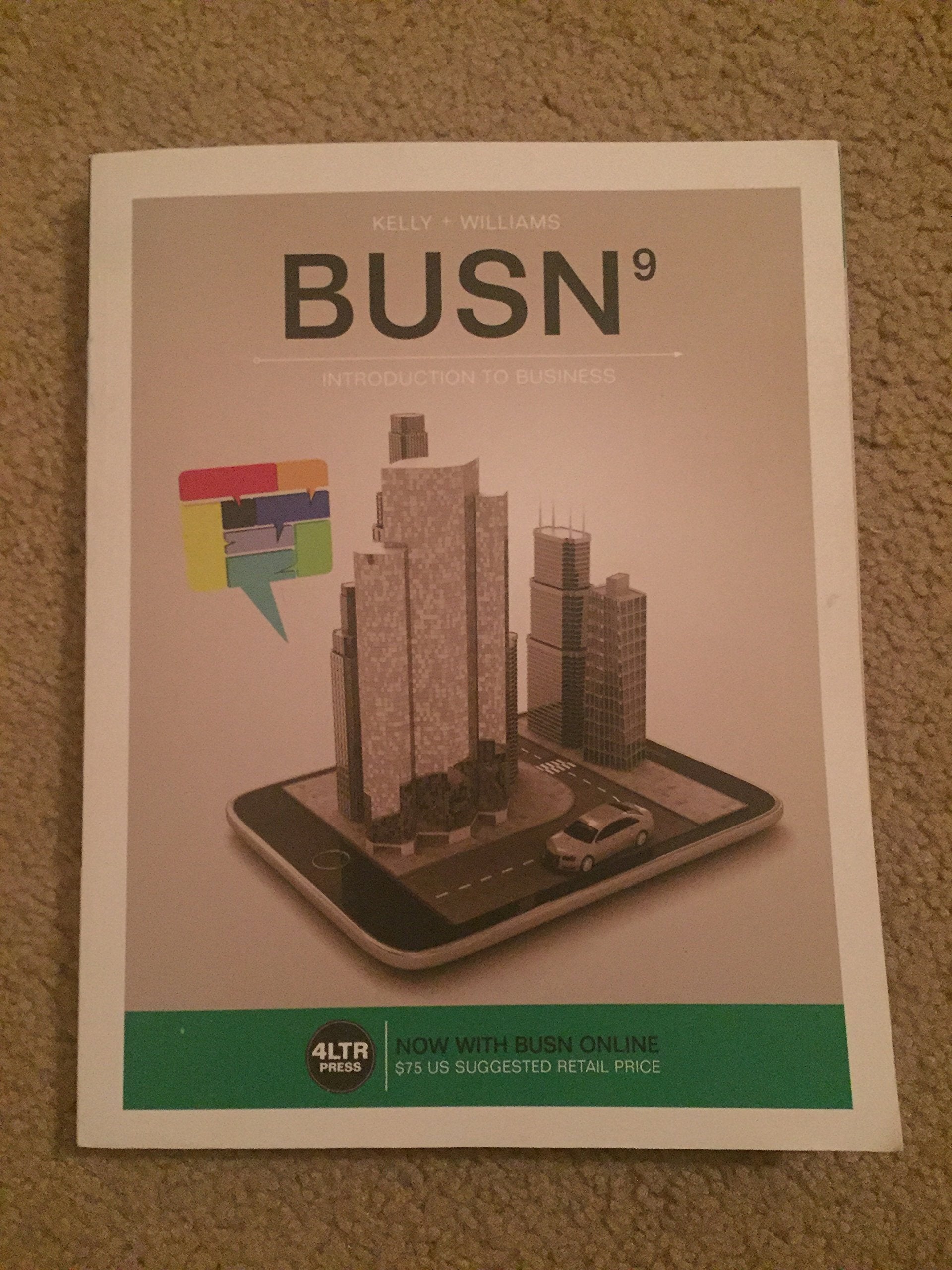 BUSN (with BUSN Online, 1 term (6 months) Printed Access Card) (New, Engaging Titles from 4LTR Press),New