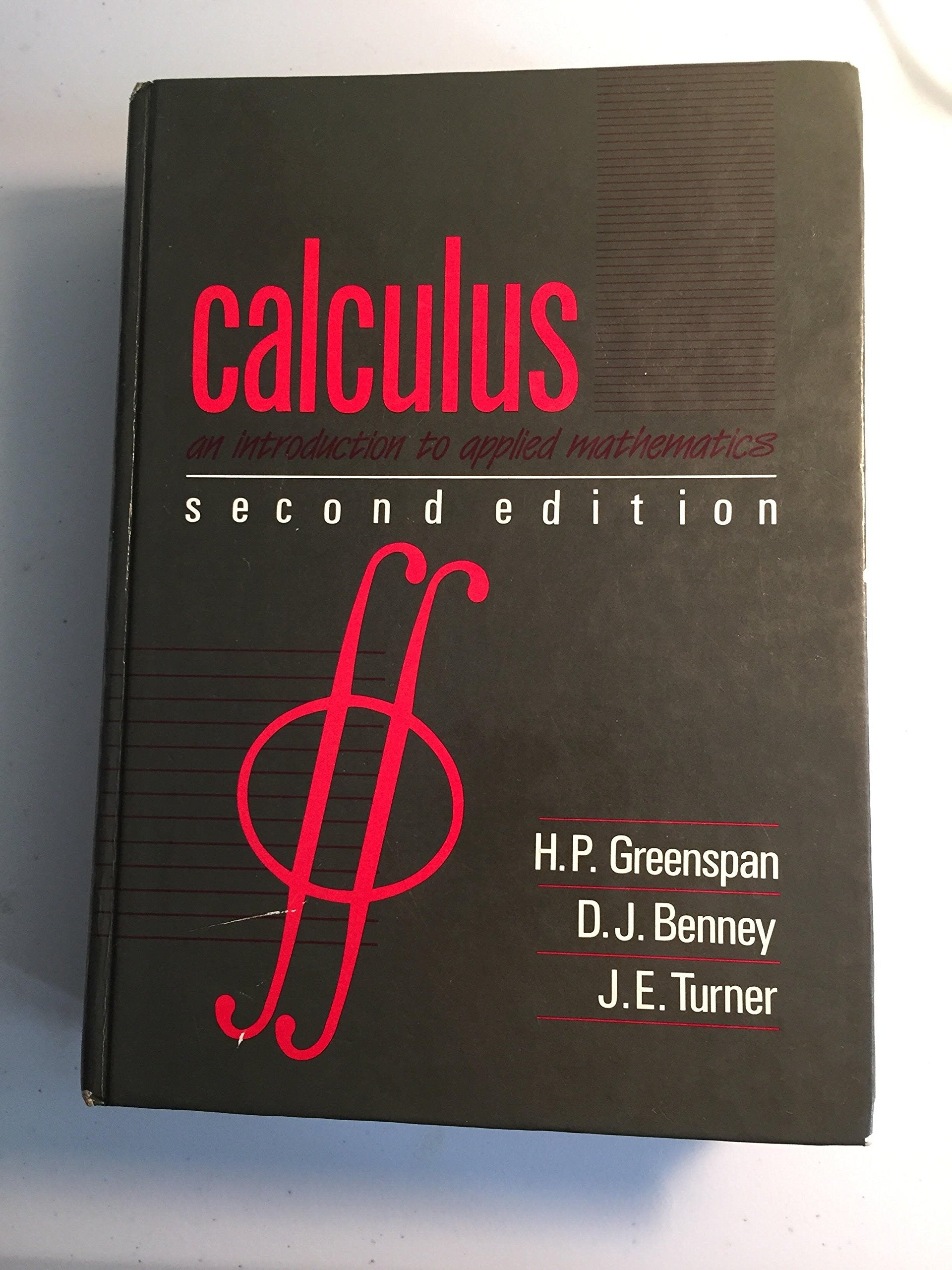 Calculus: An Introduction To Applied Mathematics,New