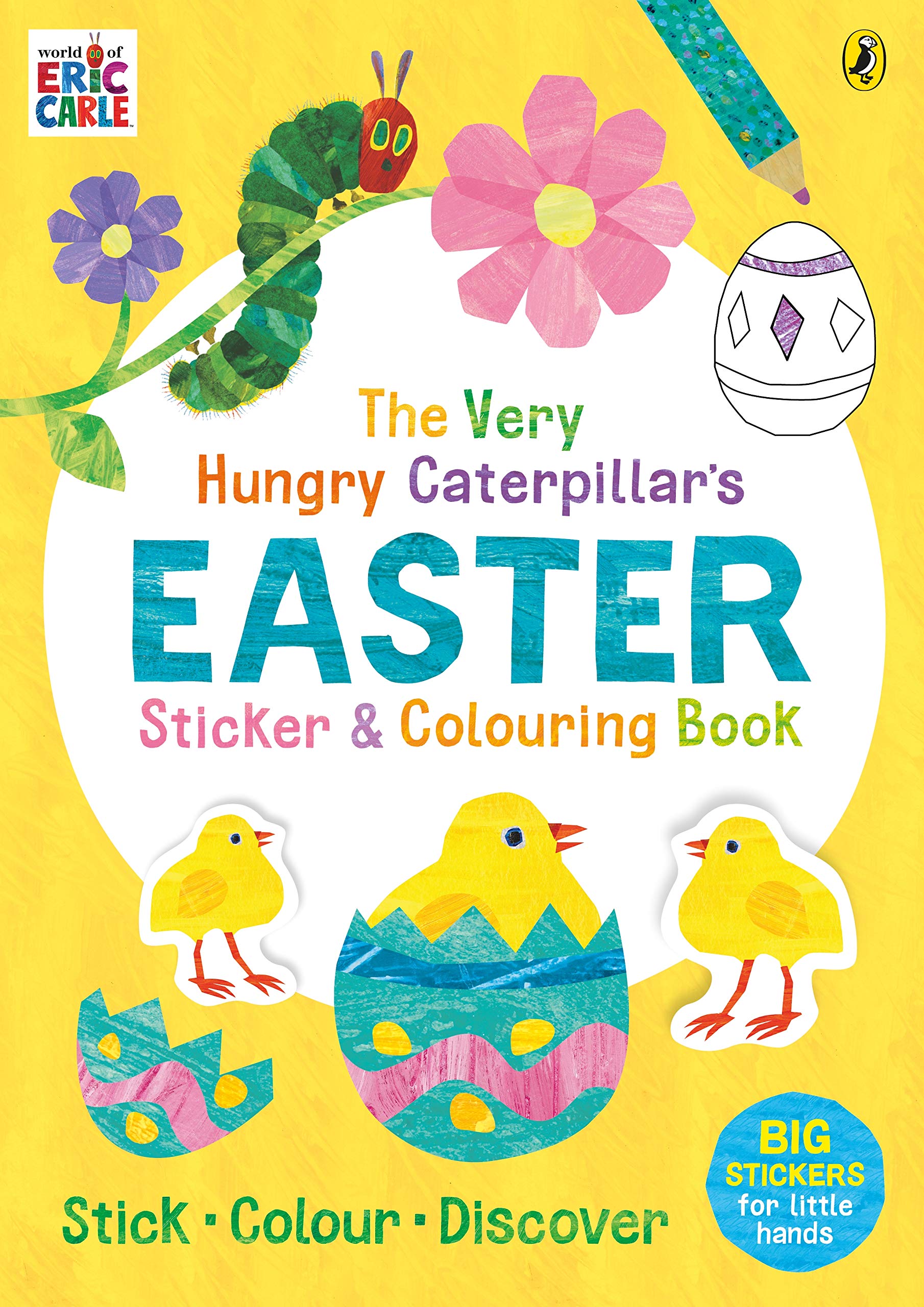 The Very Hungry Caterpillar's Easter Sticker and Colouring Book,Used