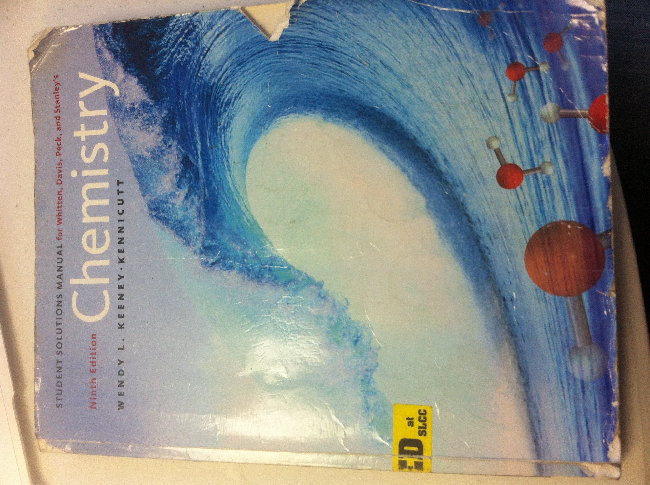 Student Solutions Manual for Whitten/Davis/Peck/Stanley's Chemistry, 9th,Used