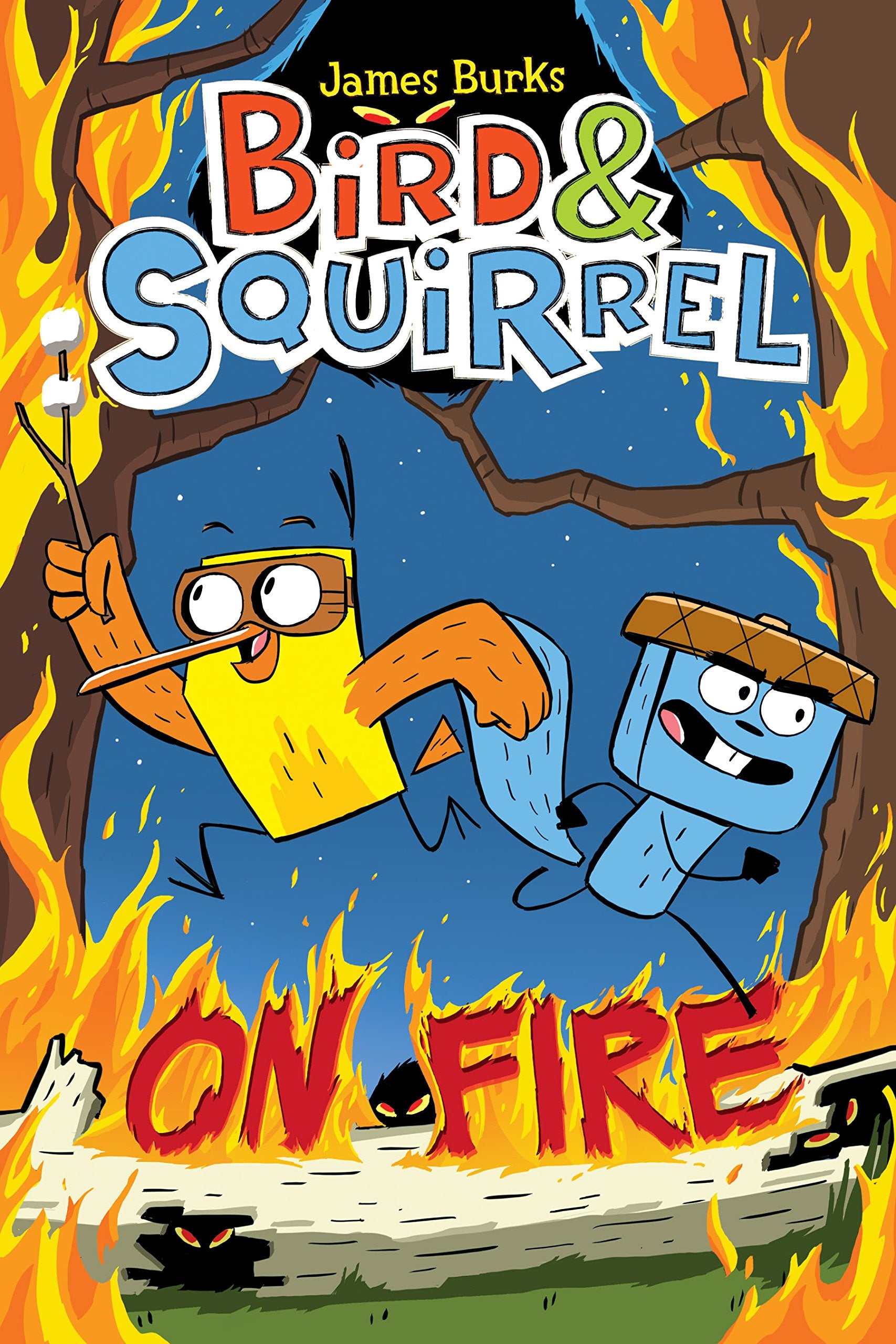 Bird & Squirrel On Fire: A Graphic Novel (Bird & Squirrel #4),Used