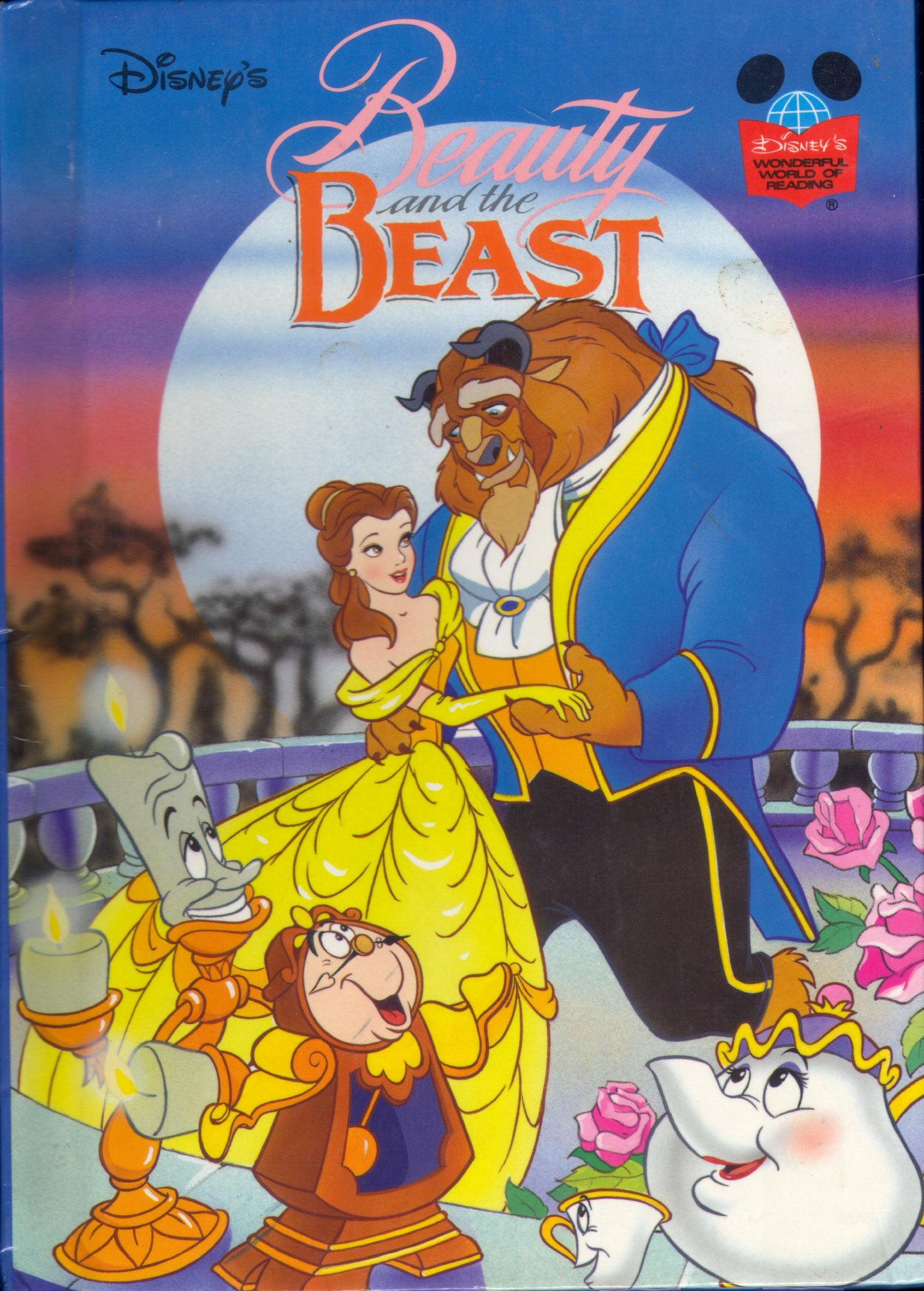 Beauty And The Beast (Disney'S Wonderful World Of Reading),New