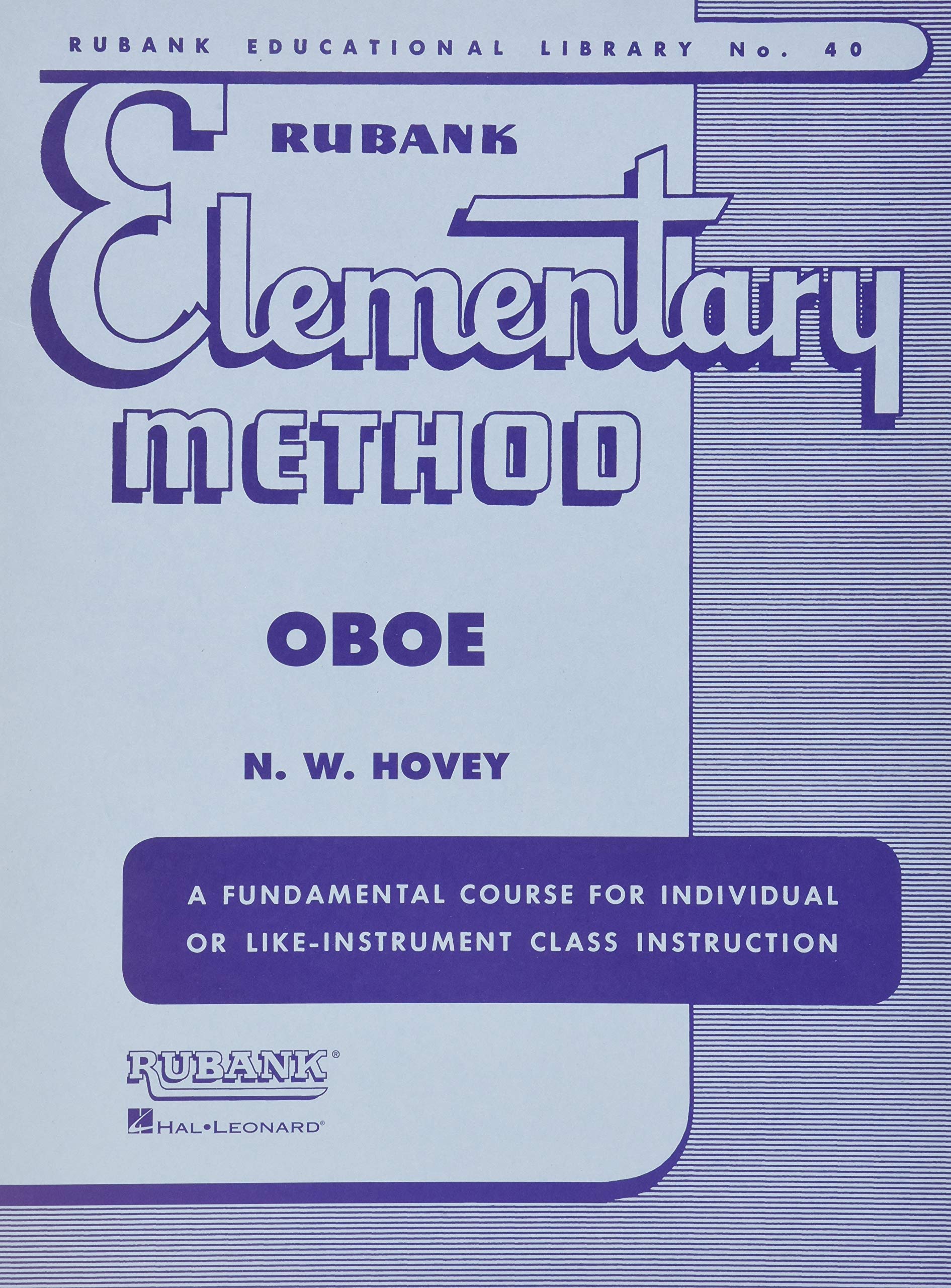 Rubank Elementary Method Oboe (Rubank Educational Library),Used
