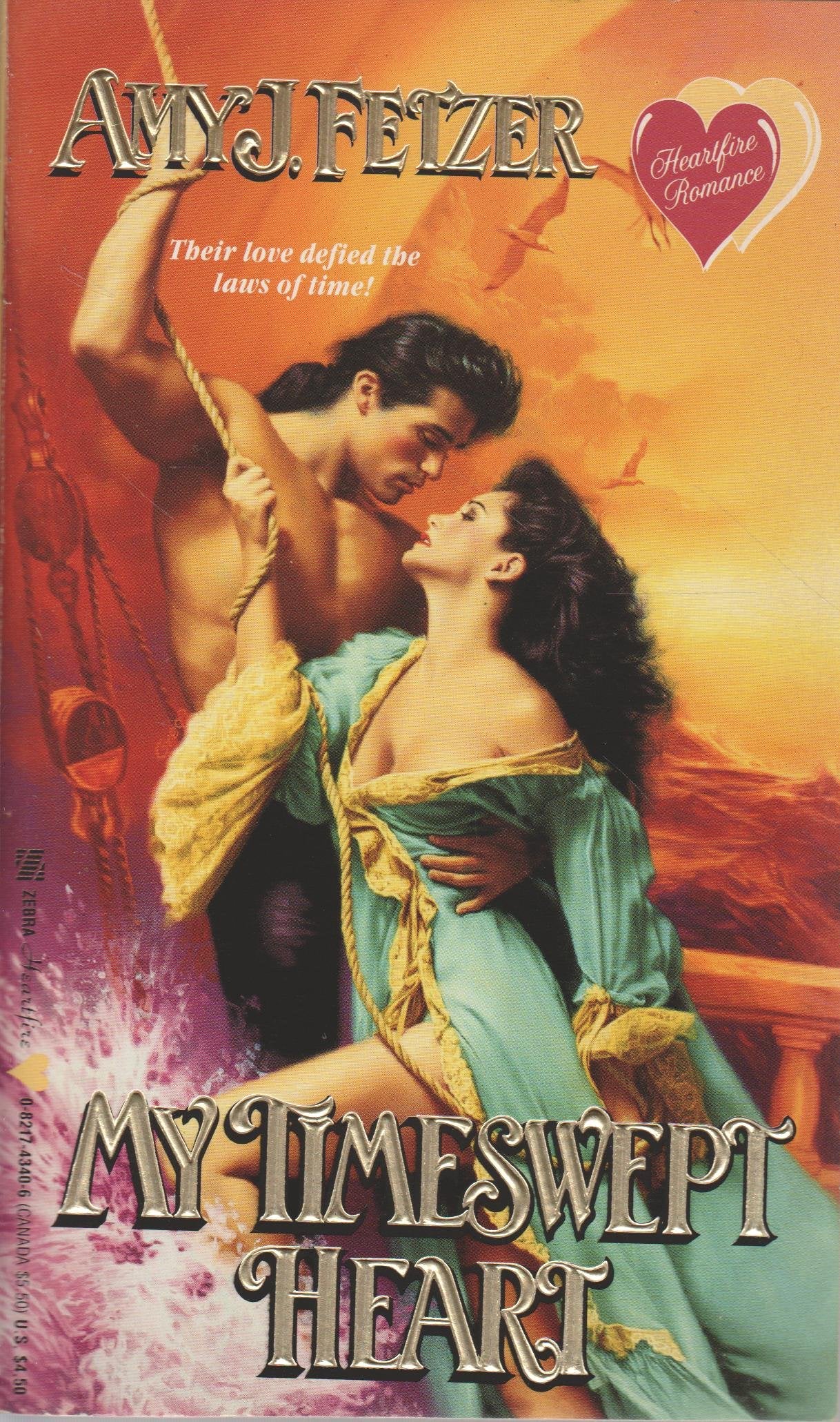 My Timeswept Heart (Heartfire Romance),Used