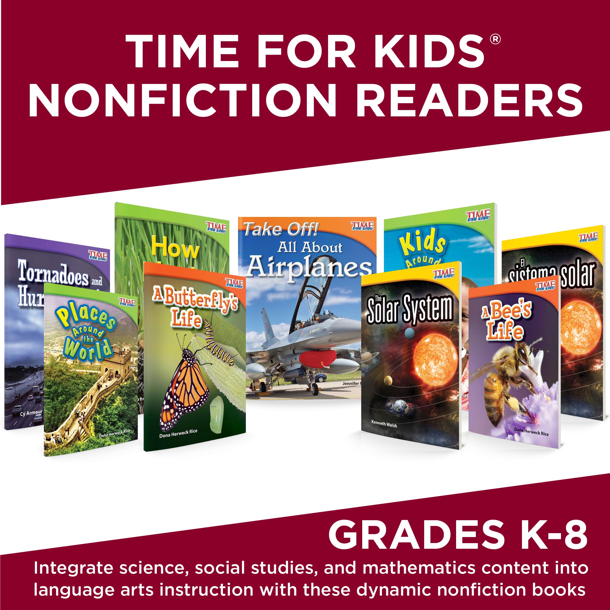 Como crecen las plantas (How Plants Grow) (Spanish Version) (TIME FOR KIDS Nonfiction Readers) (Spanish Edition),Used