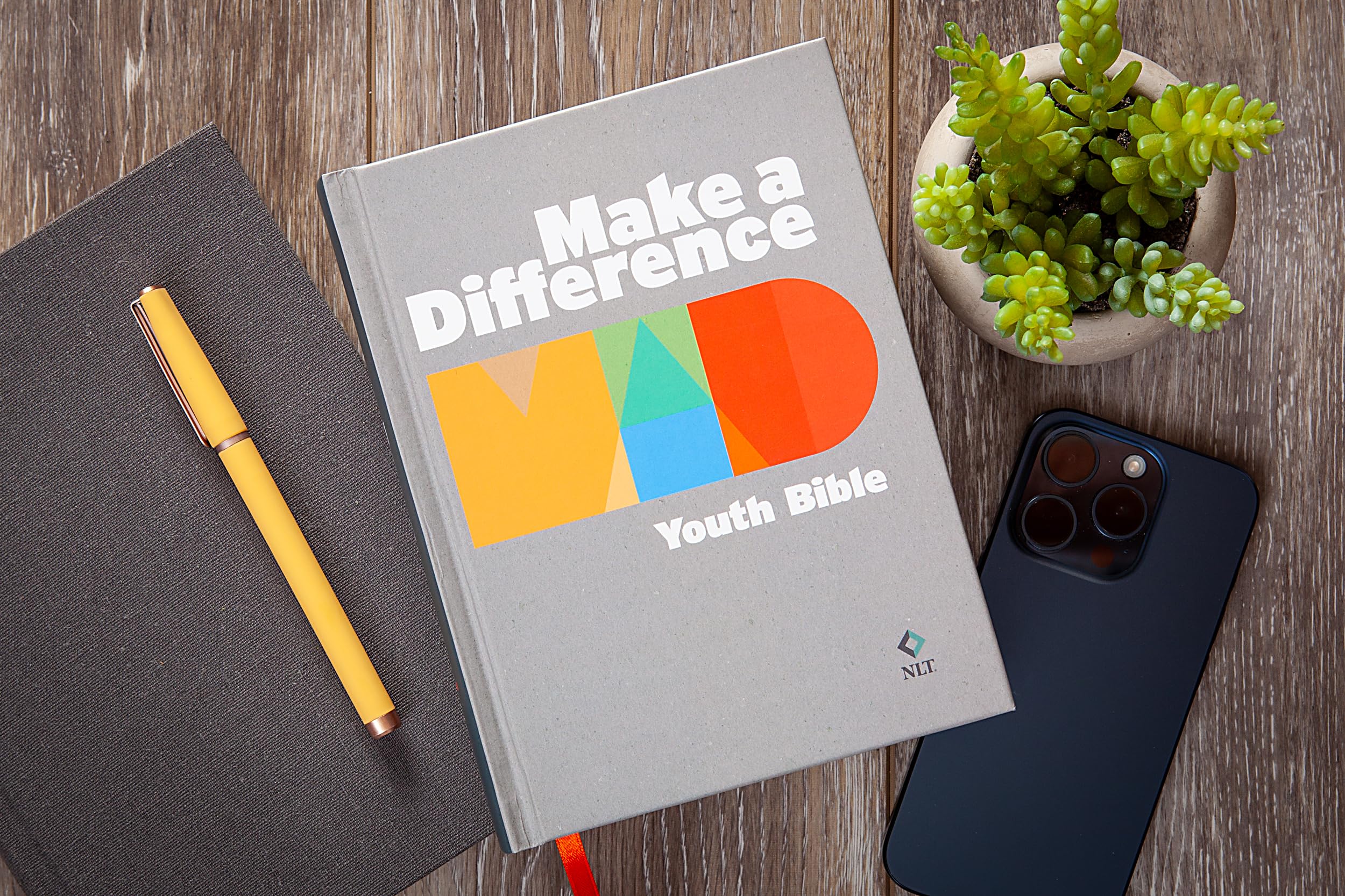 Make a Difference Youth Bible (NLT)  Empower Youth to Read Gods Word and Change the World through Christ,Used