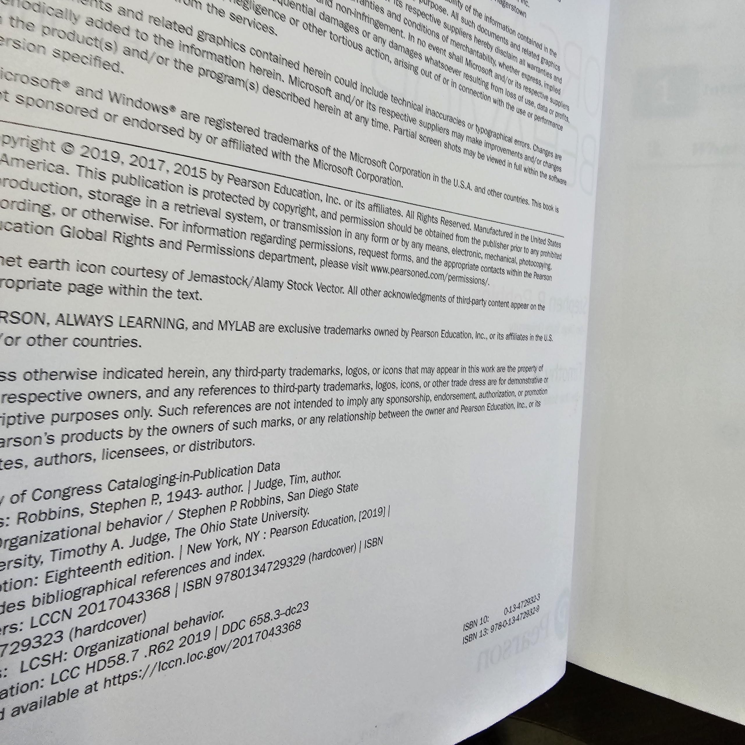 Organizational Behavior (What's New in Management),Used