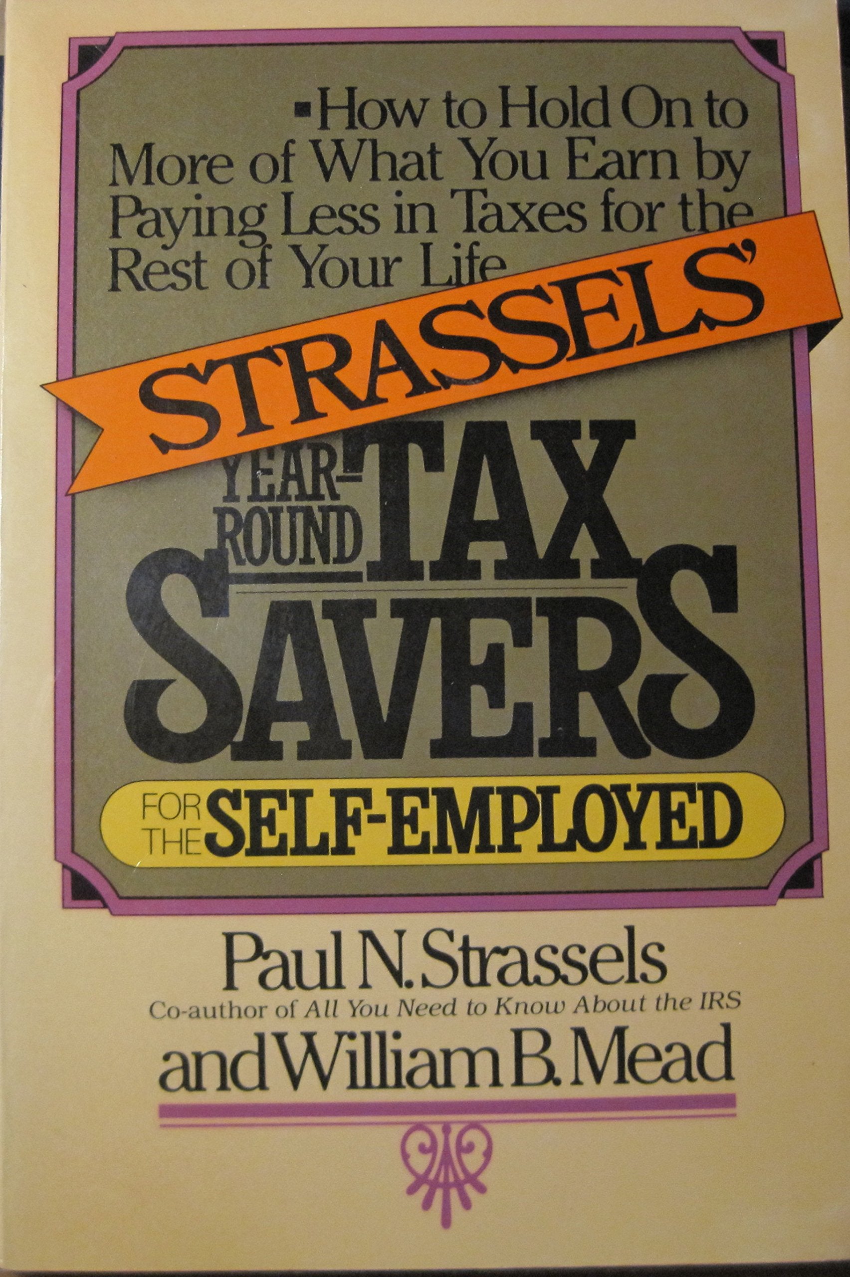 For Self Employment (Tax Savrs,Used