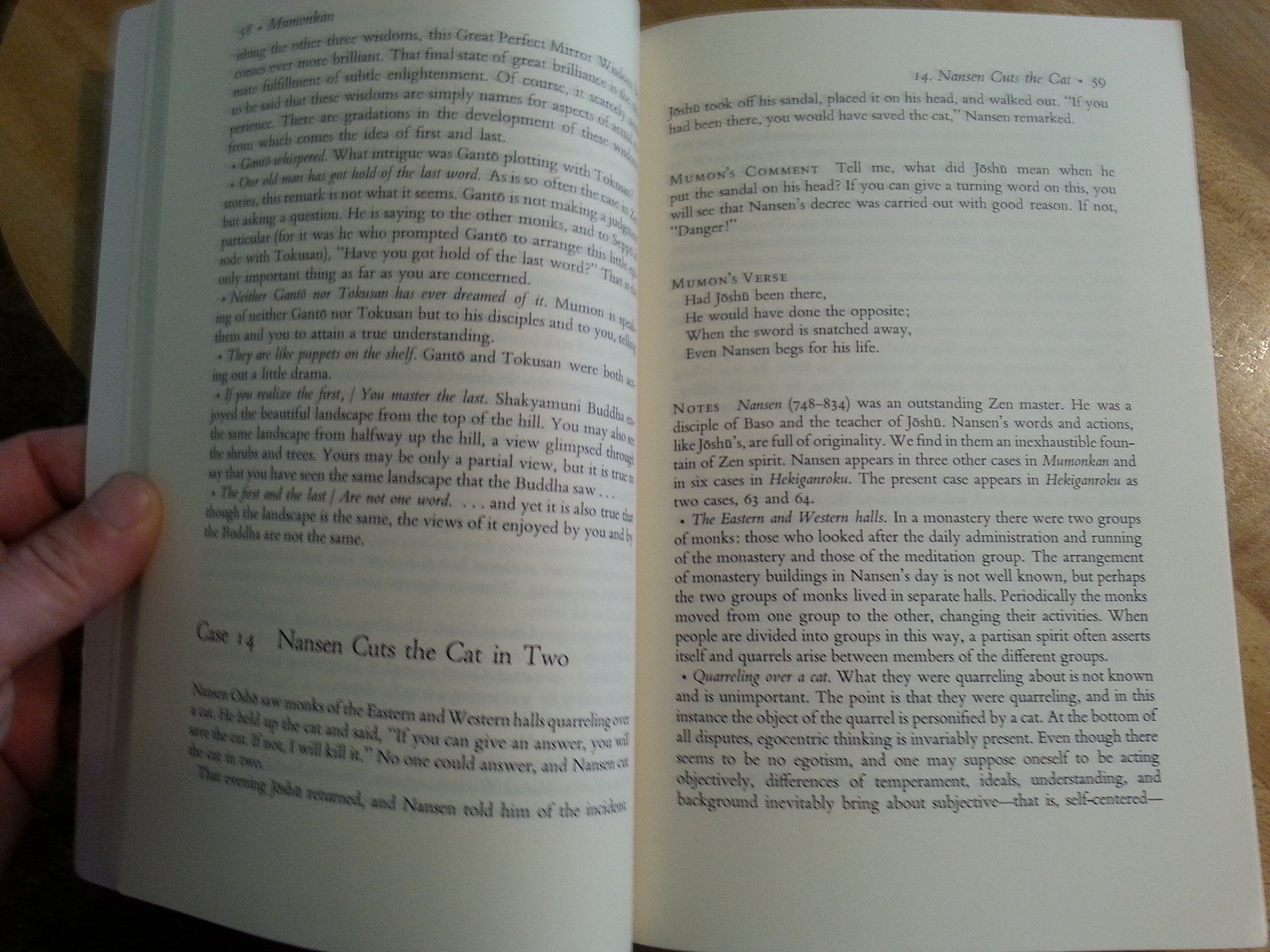 Two Zen Classics: Mumonkan and Hekiganroku,Used