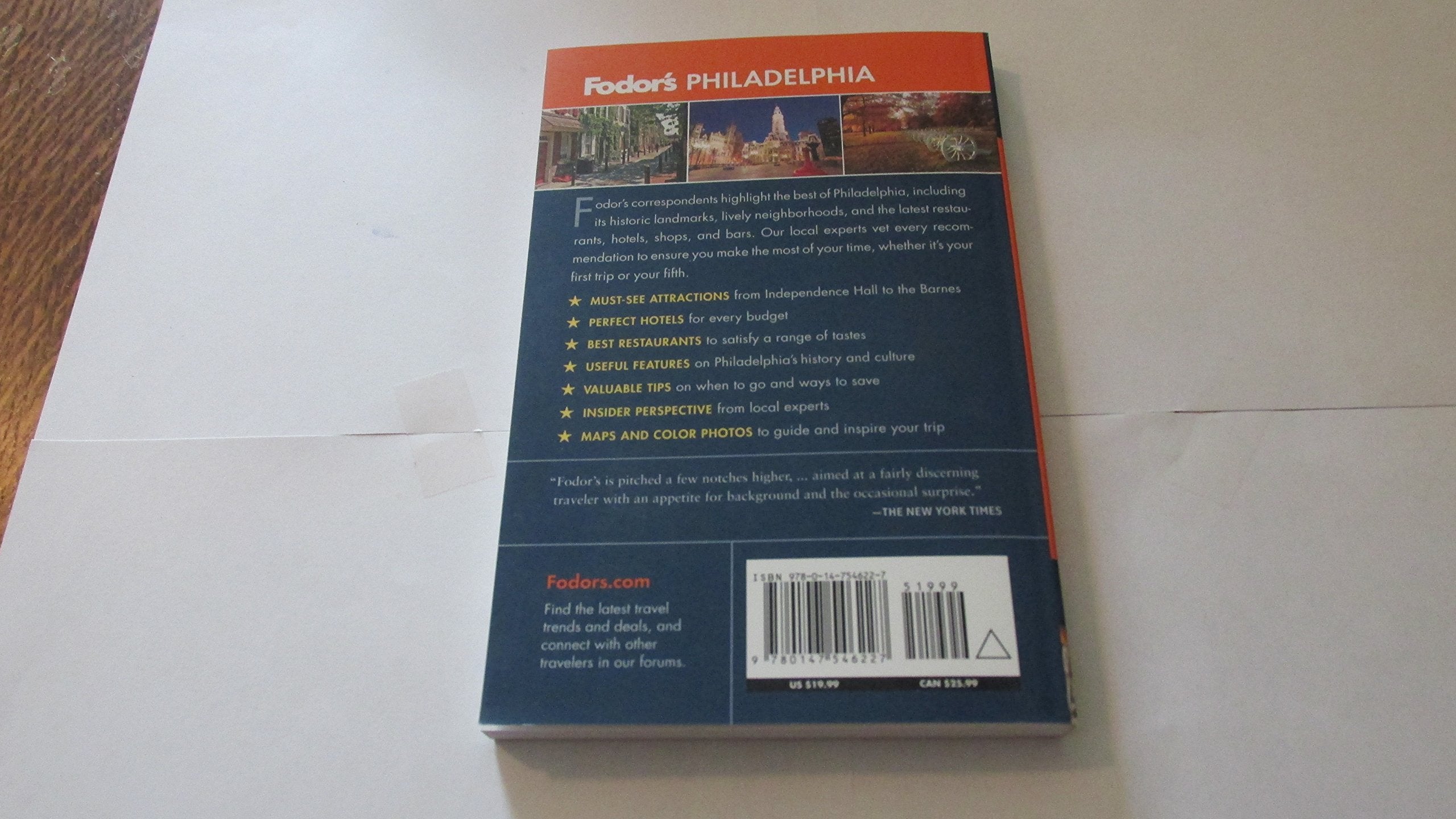 Fodor's Philadelphia (Travel Guide),Used
