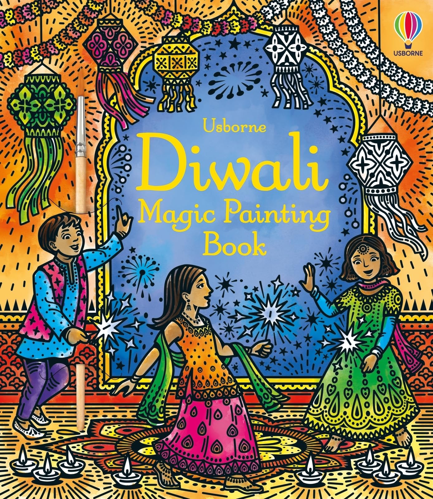 Diwali Magic Painting Book (Magic Painting Books),New