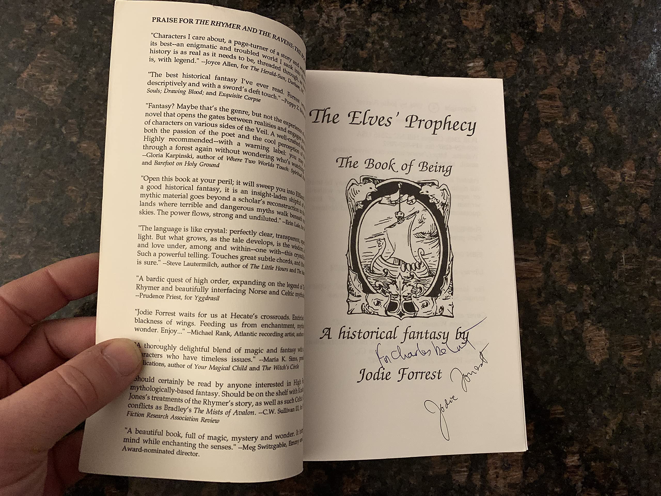 The Elves' Prophecy: The Book of Being,Used