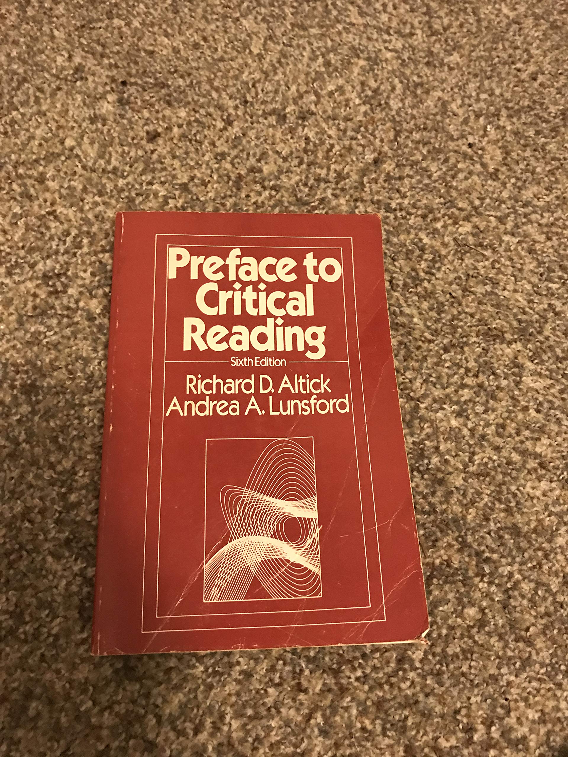 Preface to Critical Reading,Used