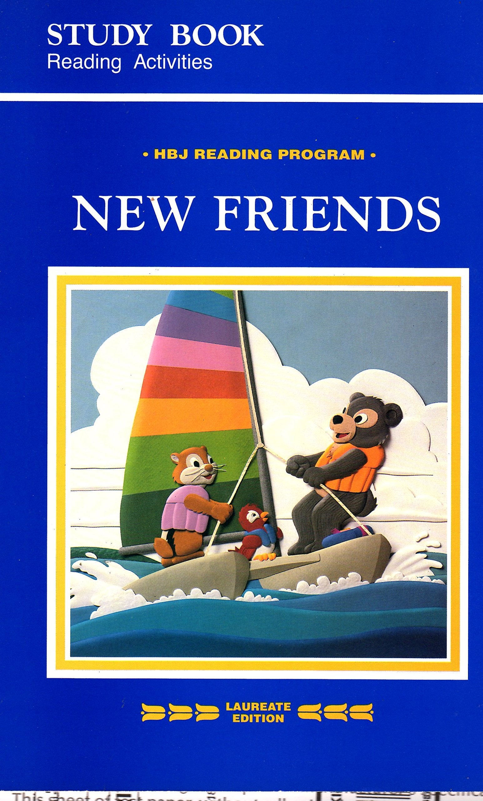 New Friends/Level 1 (Hbj Reading Program),Used