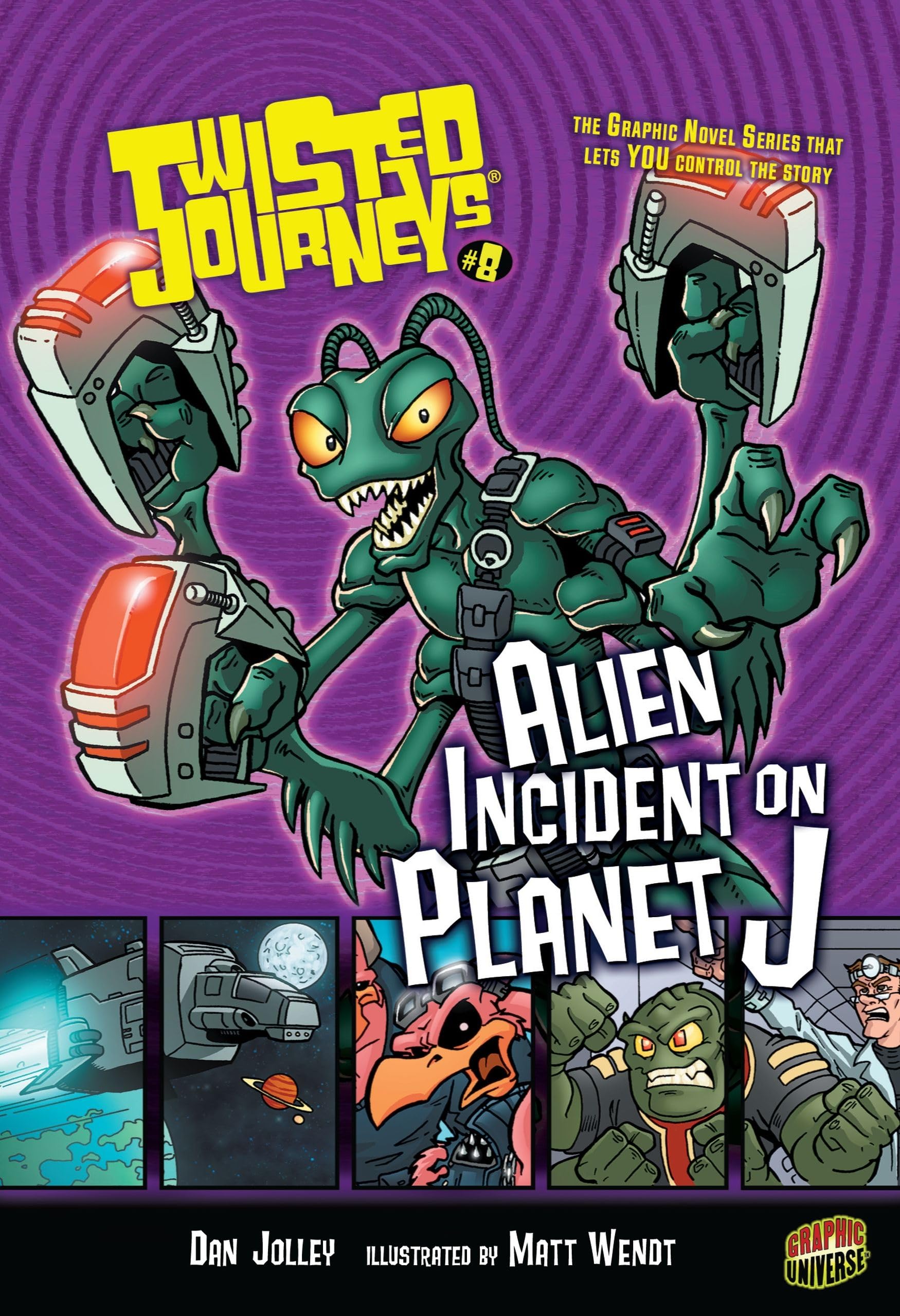 Alien Incident on Planet J: Book 8 (Twisted Journeys ),Used