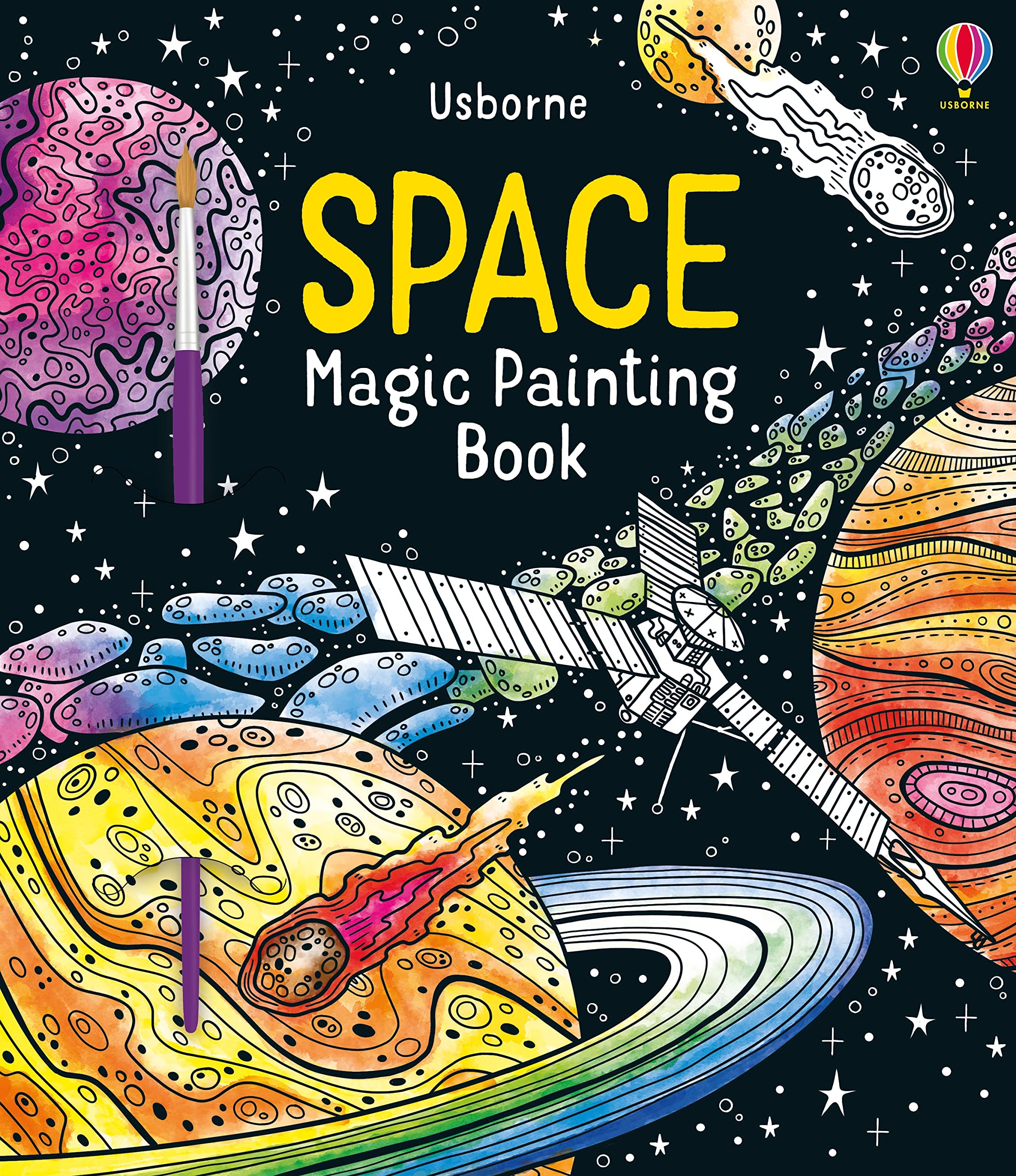 Space Magic Painting Book (Magic Painting Books),New