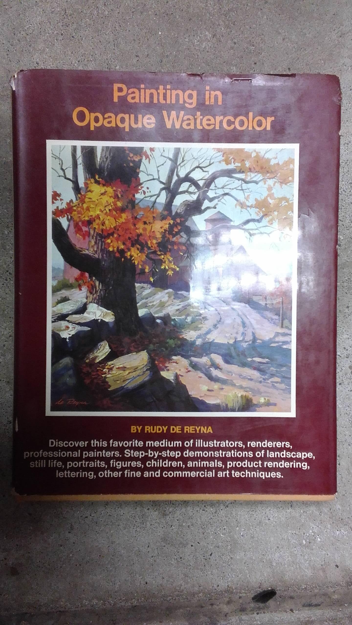 Painting in Opaque Watercolor,Used