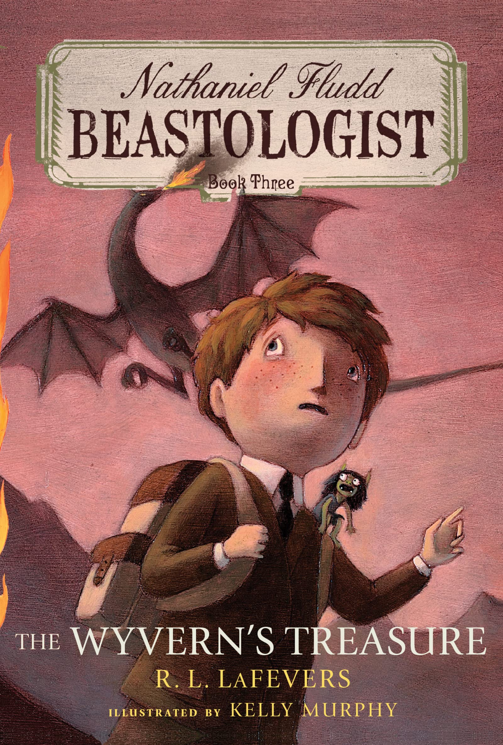 The Wyverns' Treasure (Nathaniel Fludd, Beastologist, 3),Used