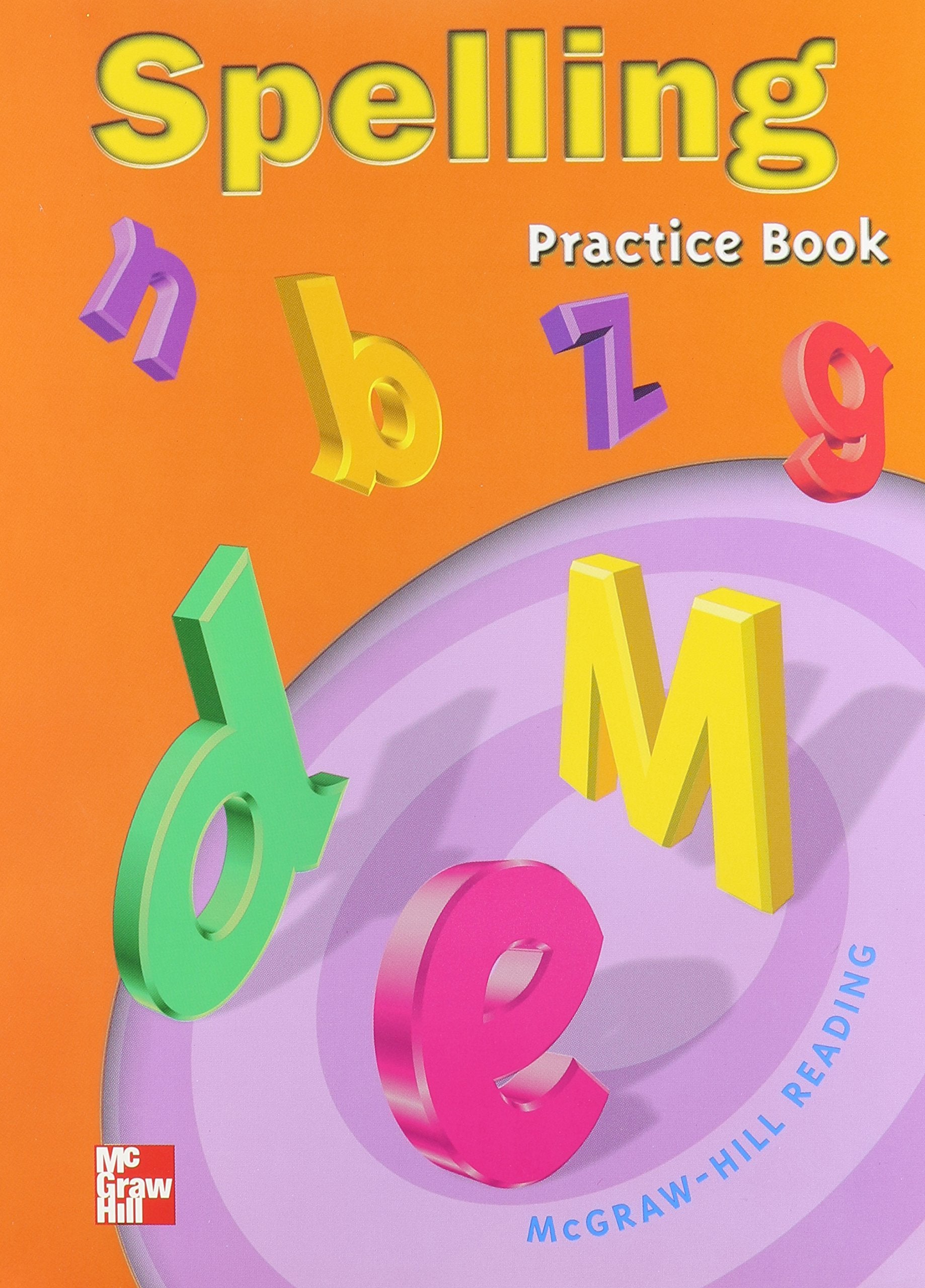 Spelling Practice Book: Grade 5 (McgrawHill Reading),Used