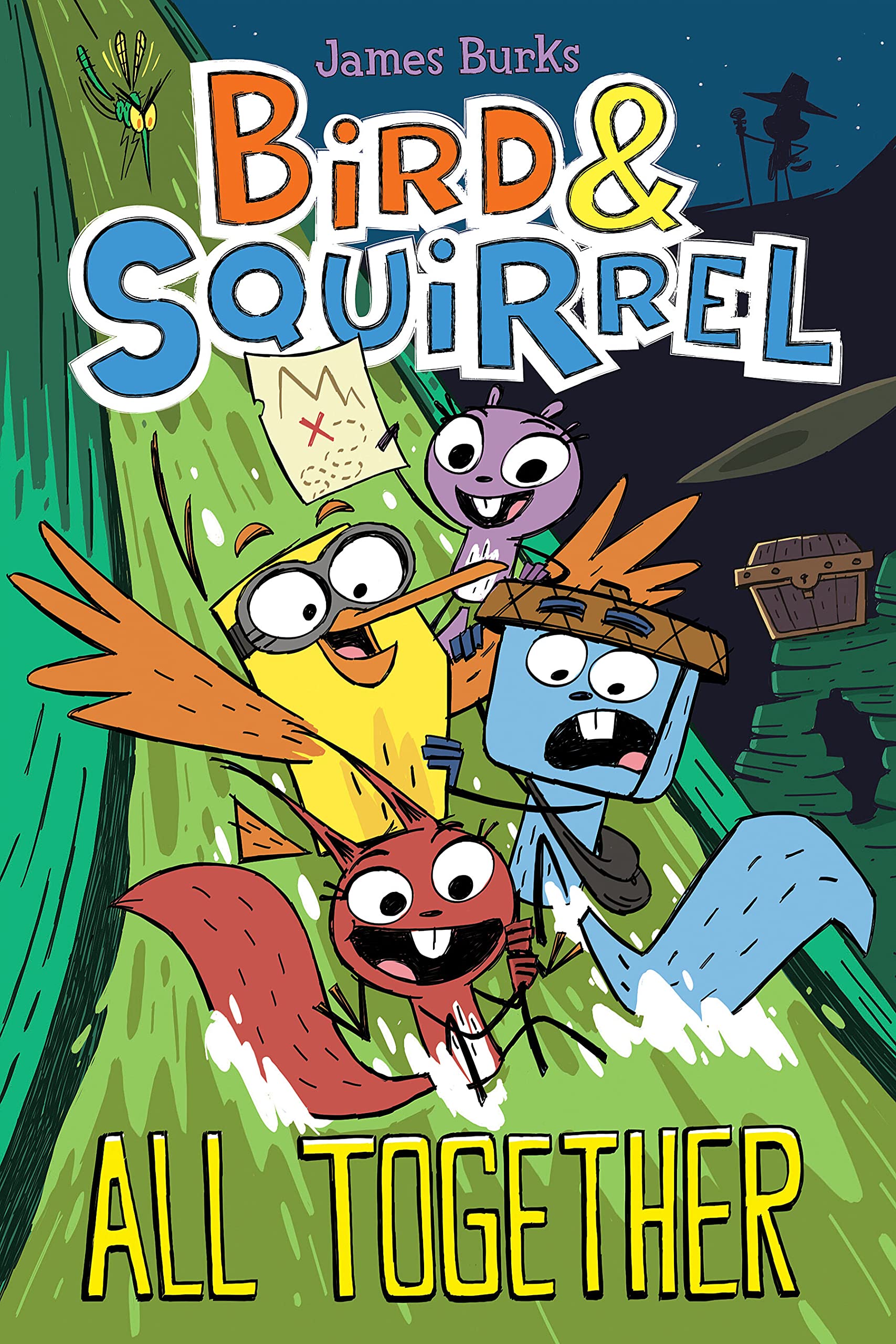 Bird & Squirrel All Together: A Graphic Novel (Bird & Squirrel #7),New