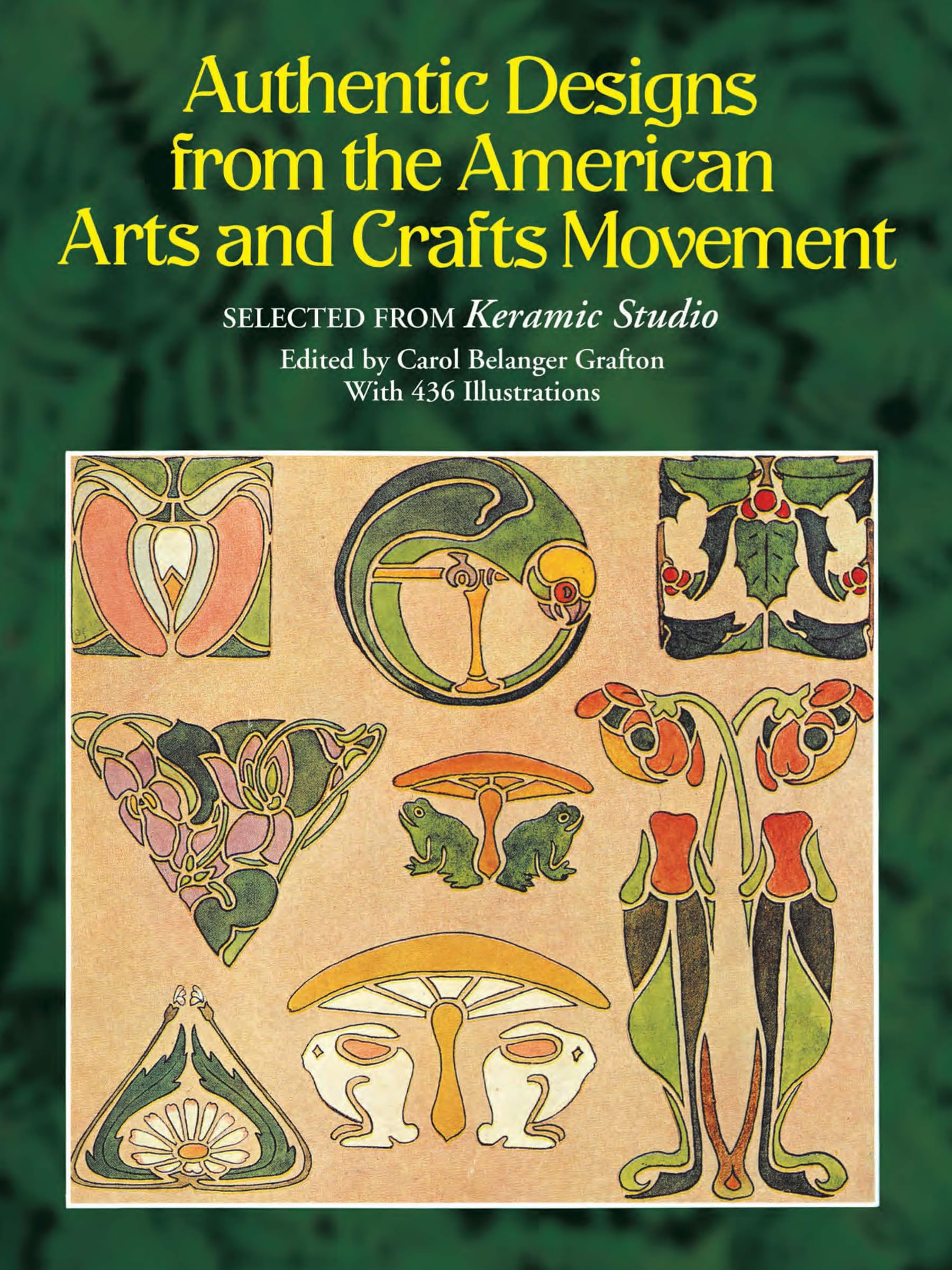 Authentic Designs from the American Arts and Crafts Movement (Dover Pictorial Archive),Used