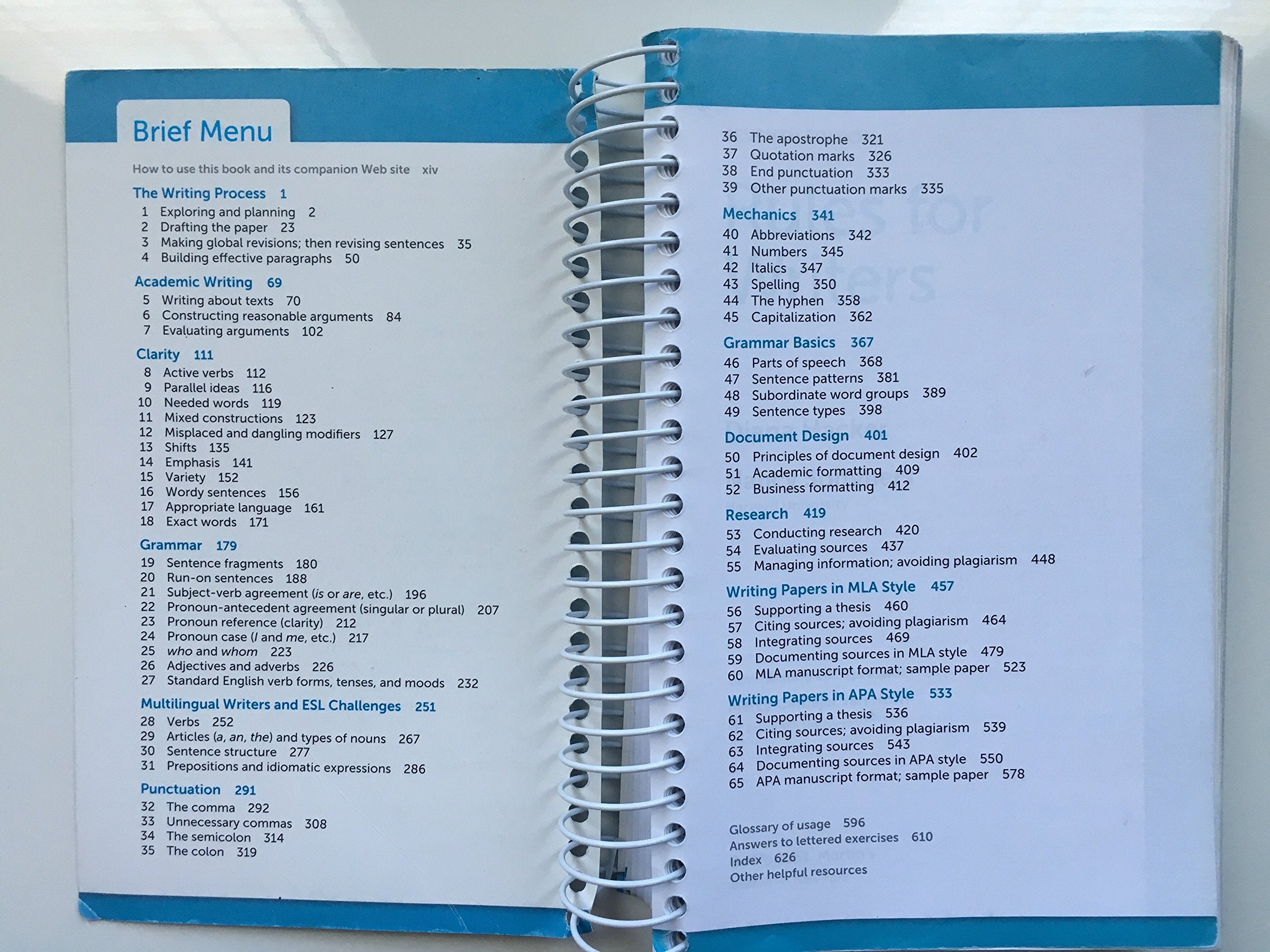 Rules for Writers, 7th Edition,Used