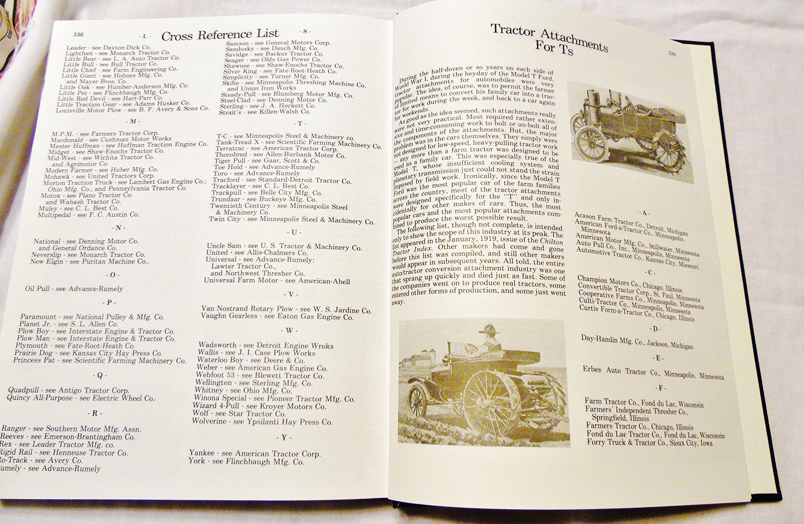 Encyclopedia of American Farm Tractors (Crestline Series),Used