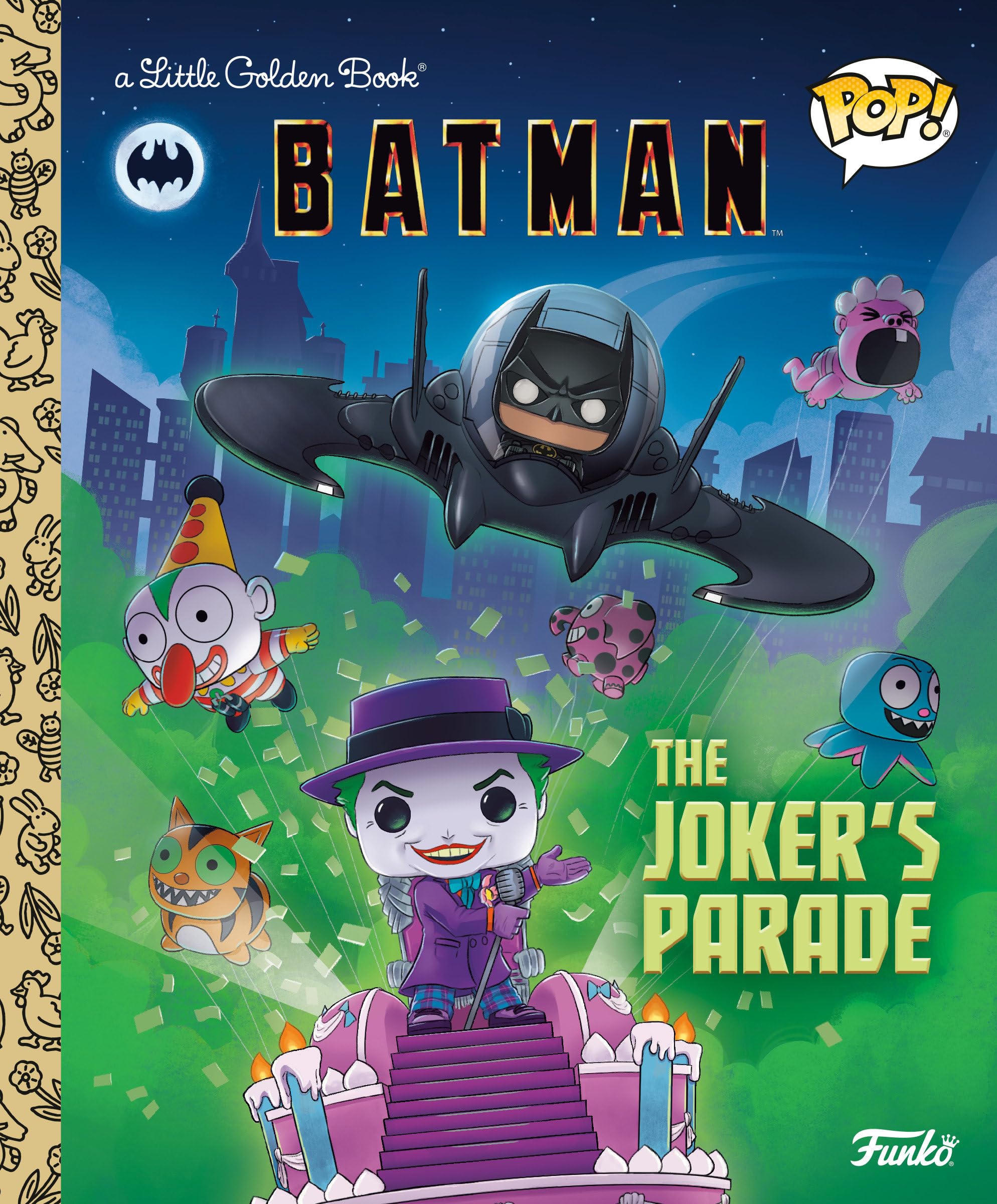 Dc Batman: The Joker'S Parade (Funko Pop!) (Little Golden Book),New