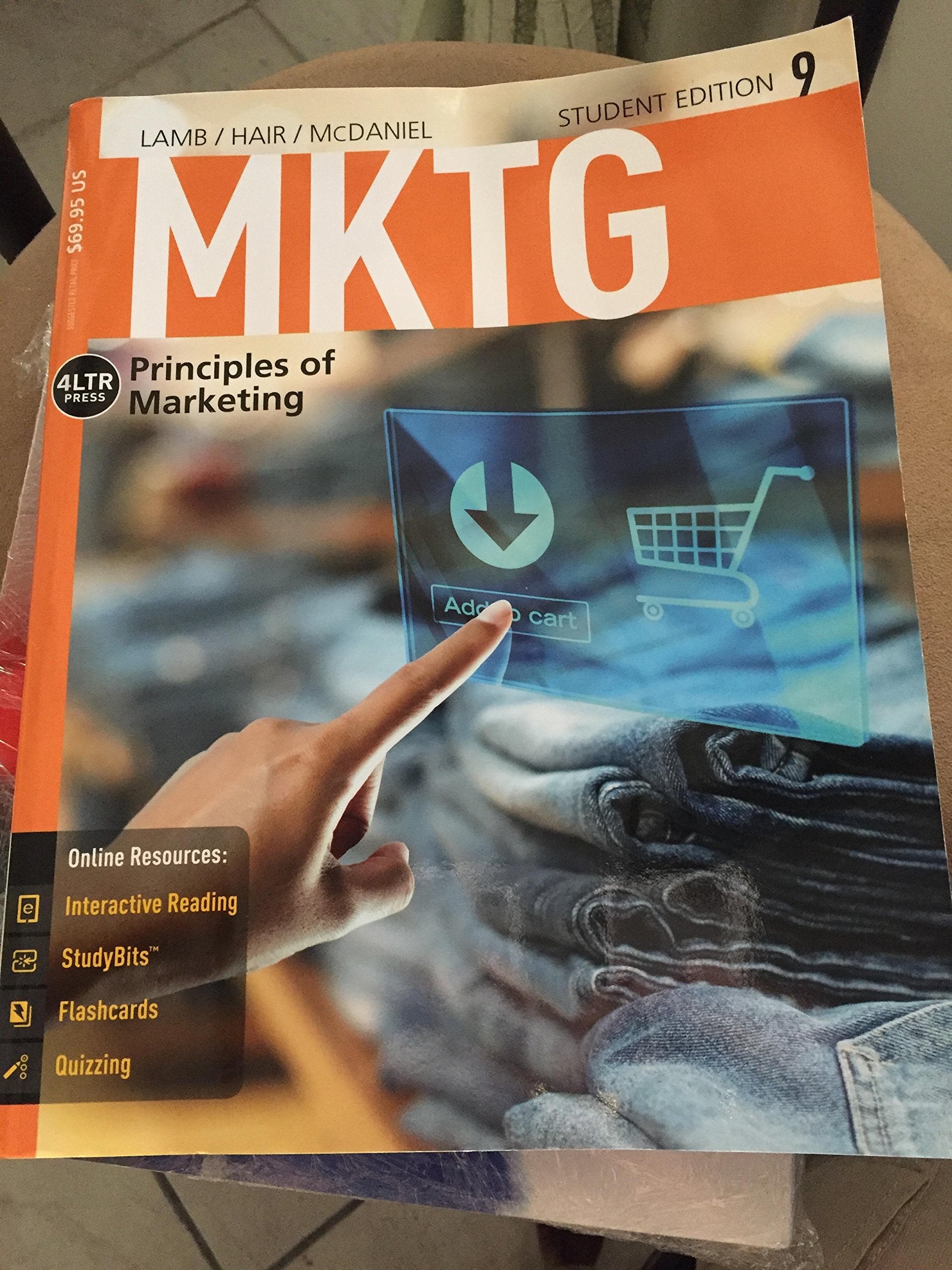 MKTG 9 (with Online, 1 term (6 months) Printed Access Card) (New, Engaging Titles from 4LTR Press),Used