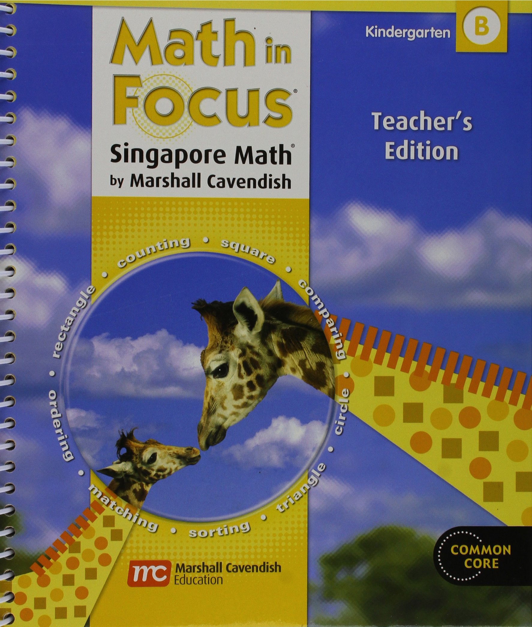 Math in Focus Singapore Math Kindergarten B,Used