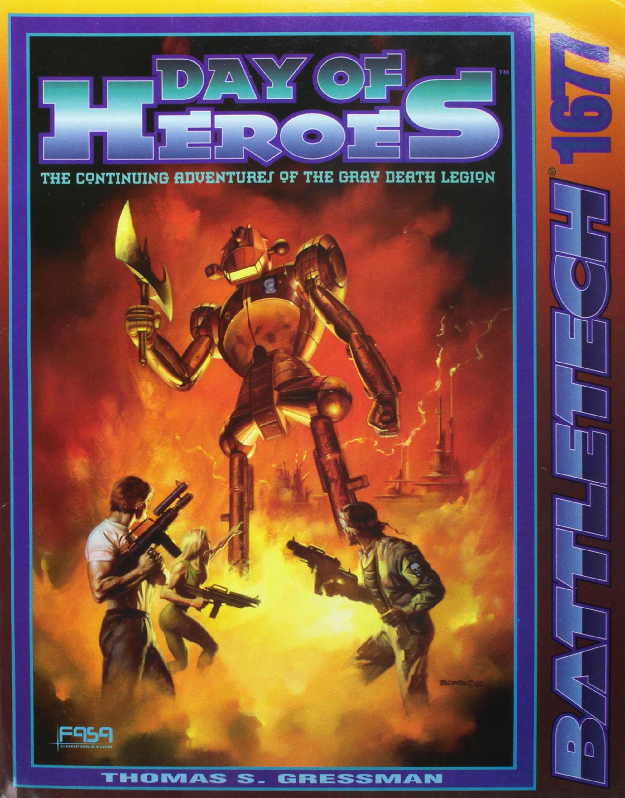 Classic Battletech: Day of Heroes (FAS1677),New