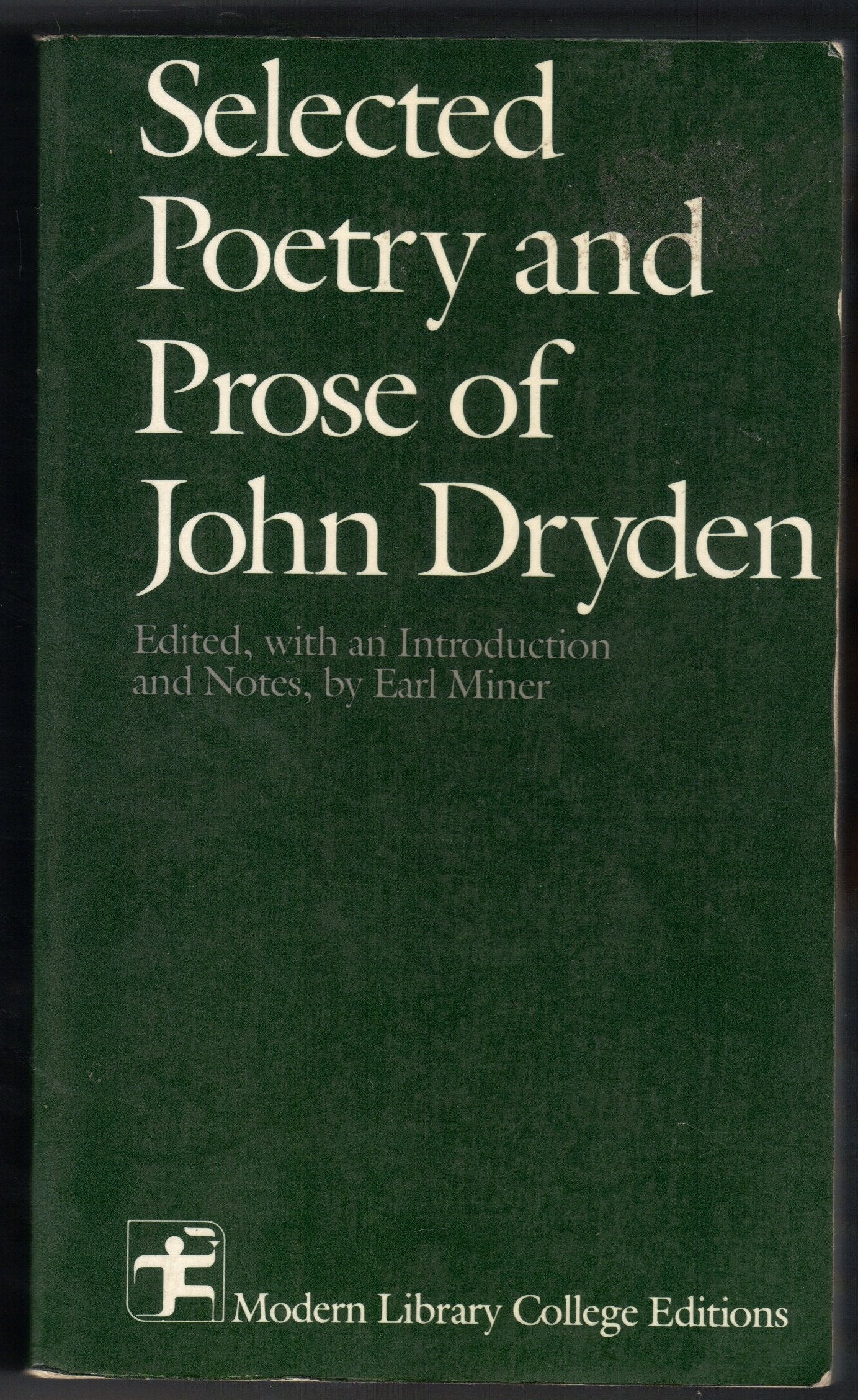 Selected Writings of Dryden,Used