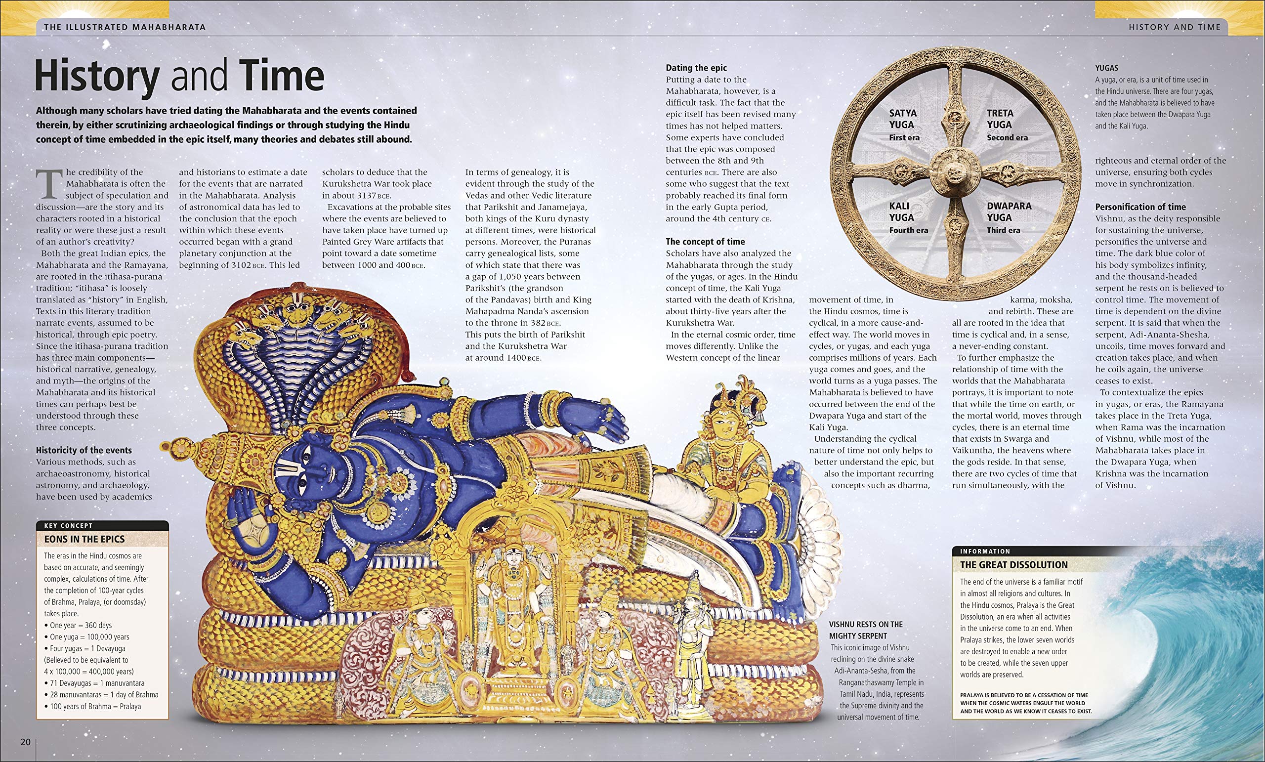 The Illustrated Mahabharata: The Definitive Guide to India?s Greatest Epic,New